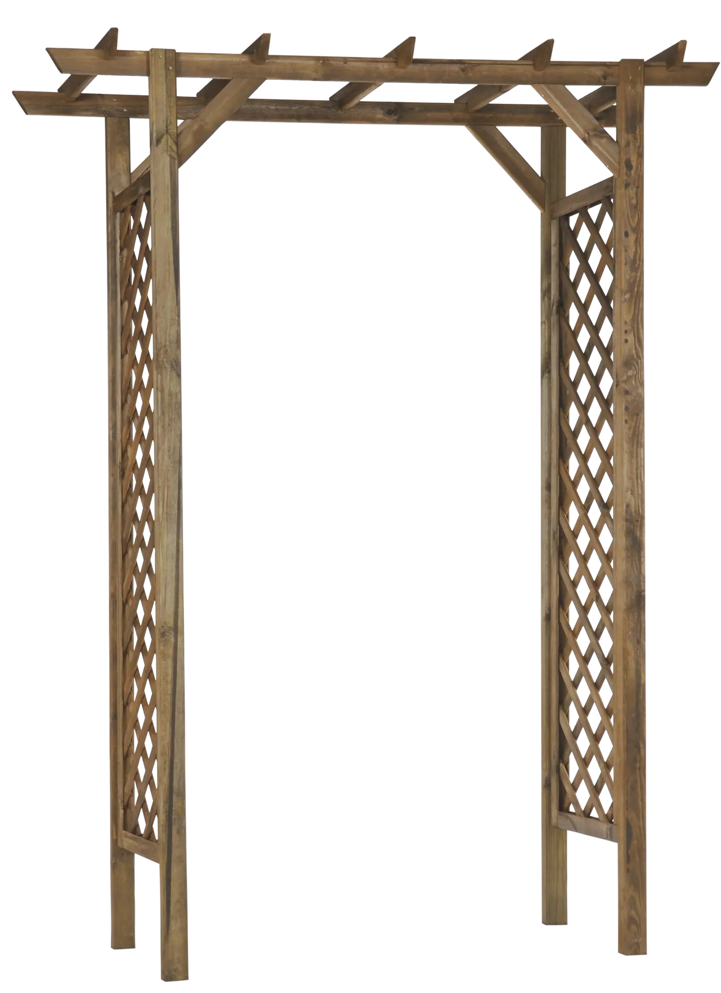 Pergola ogrodowa Nive 157x58x213.5 cm drewniana Naterial