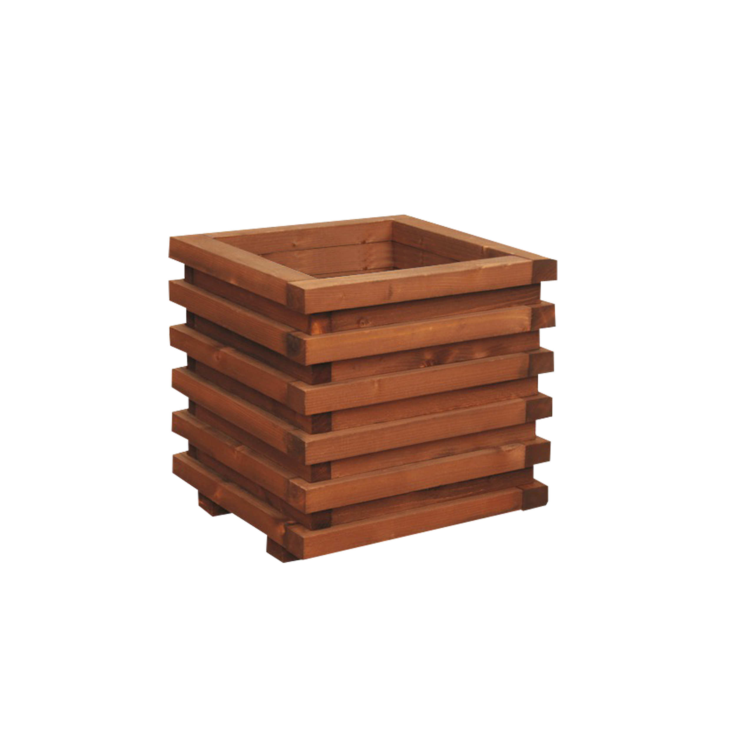 Donica drewniana Wien teak 34x34x33 cm Werth-Holz