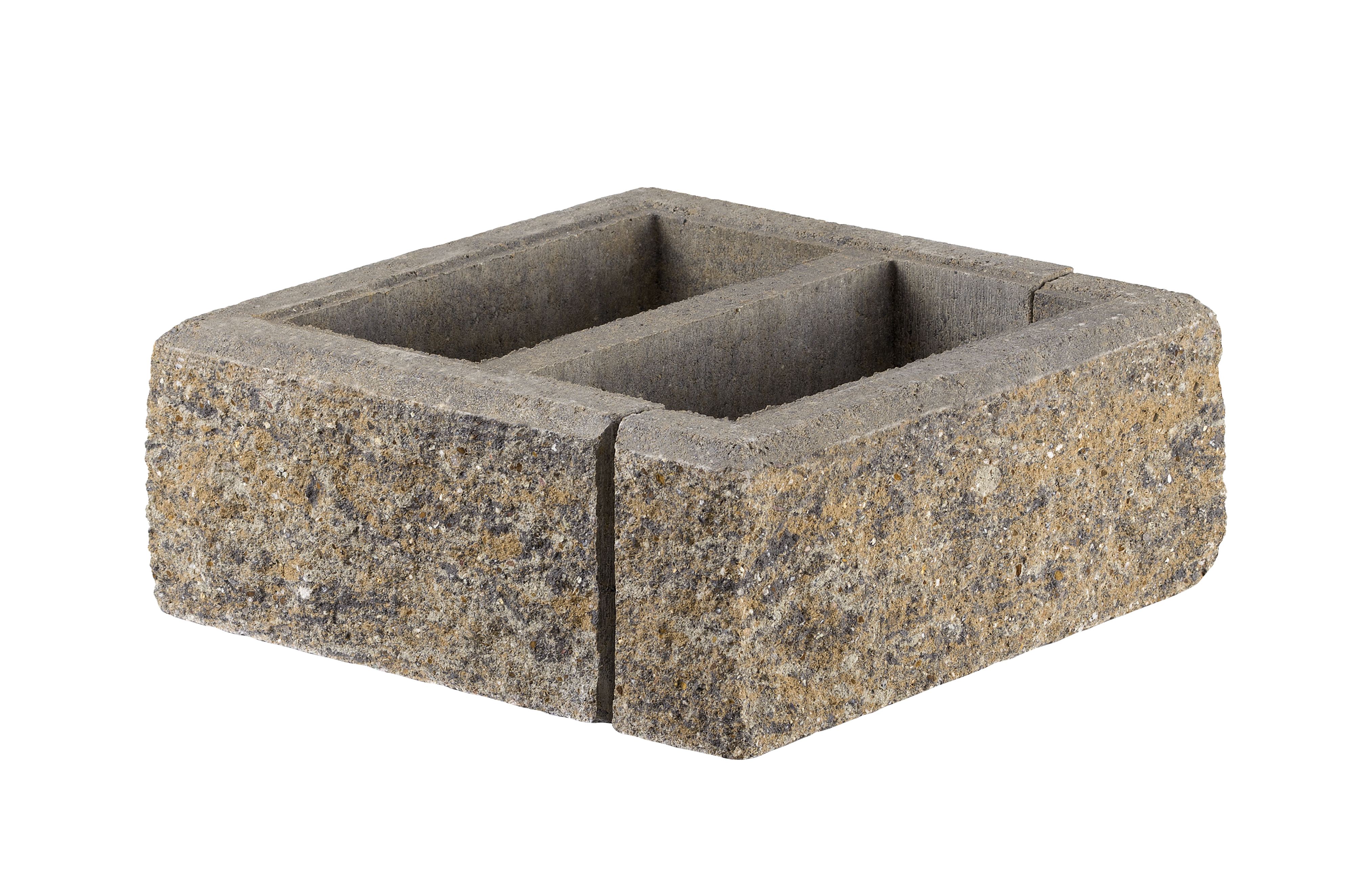 Bloczek słupkowy 36x36x14.4 cm kremowy/piryt/piryt Gorc Joniec