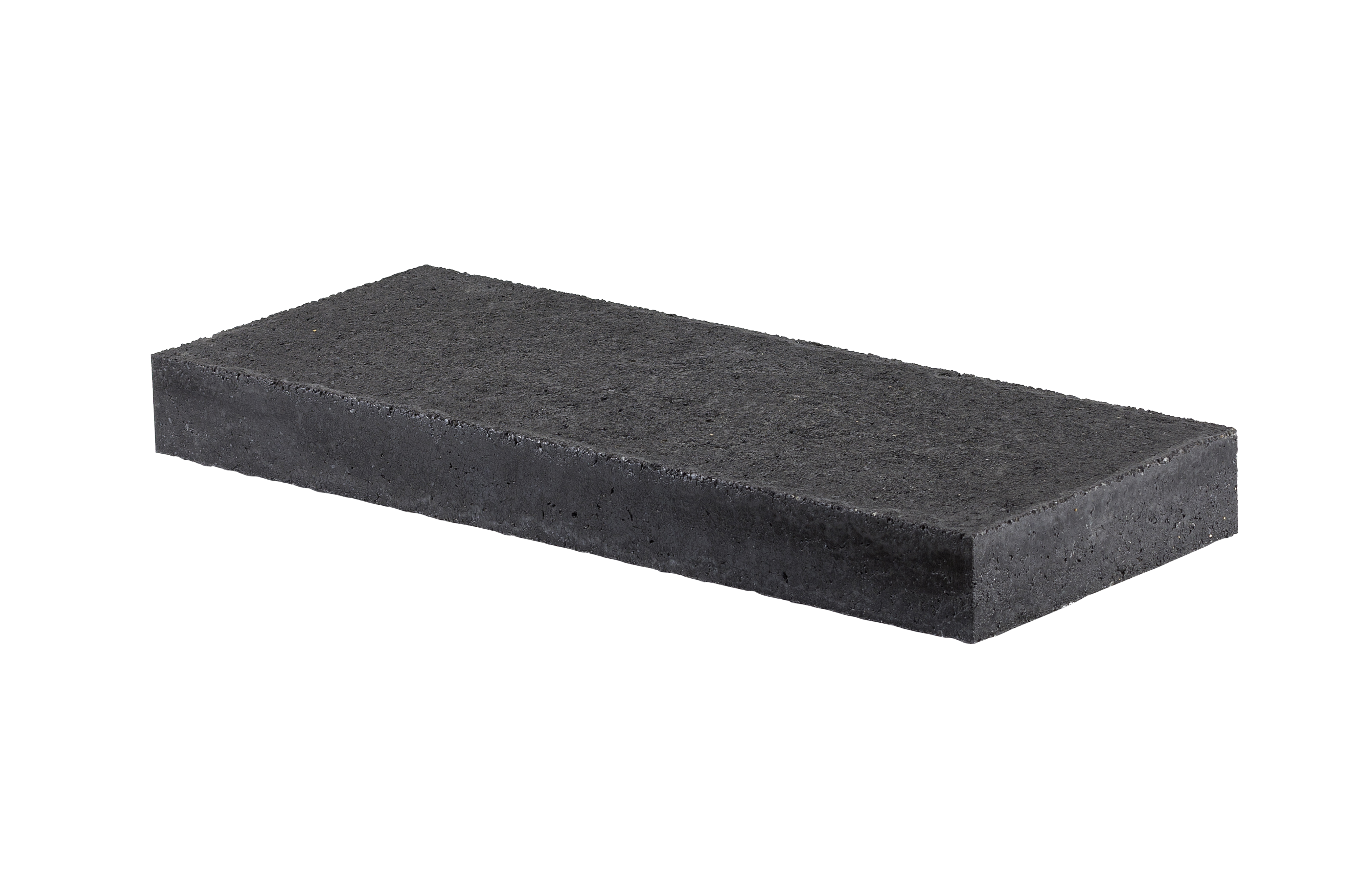Daszek murkowo-słupkowy 50.4x20x5 cm czarny Merlo Joniec