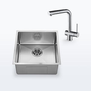 fregadero con grifo leroy merlin