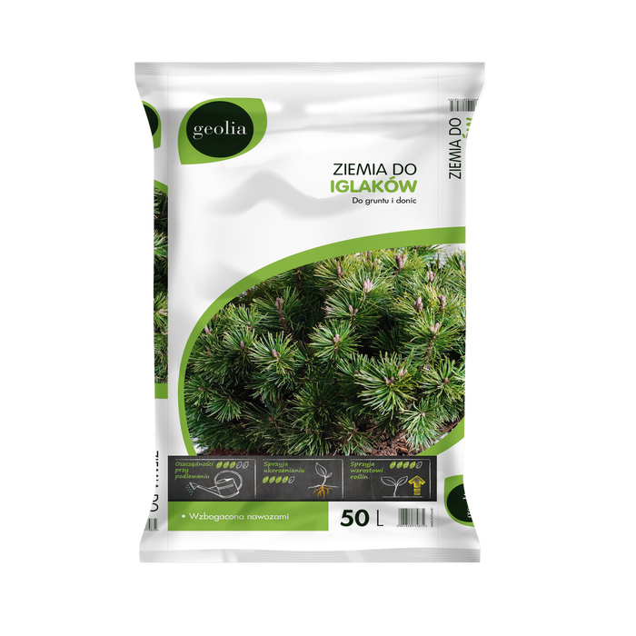 Ziemia workowana do iglaków Geolia