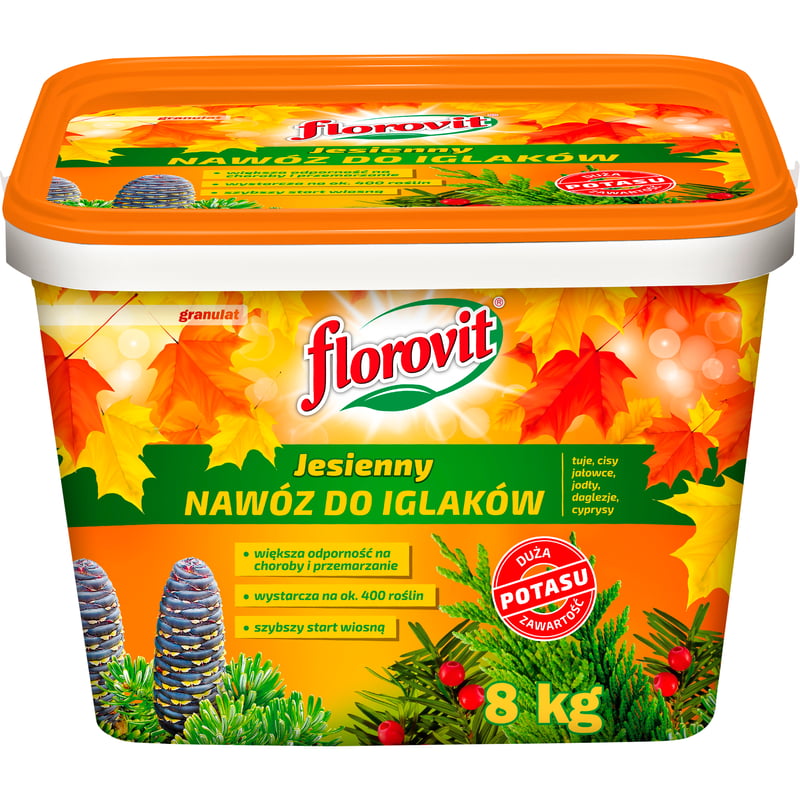 Nawóz do roslin iglastych jesienny 8kg Florovit