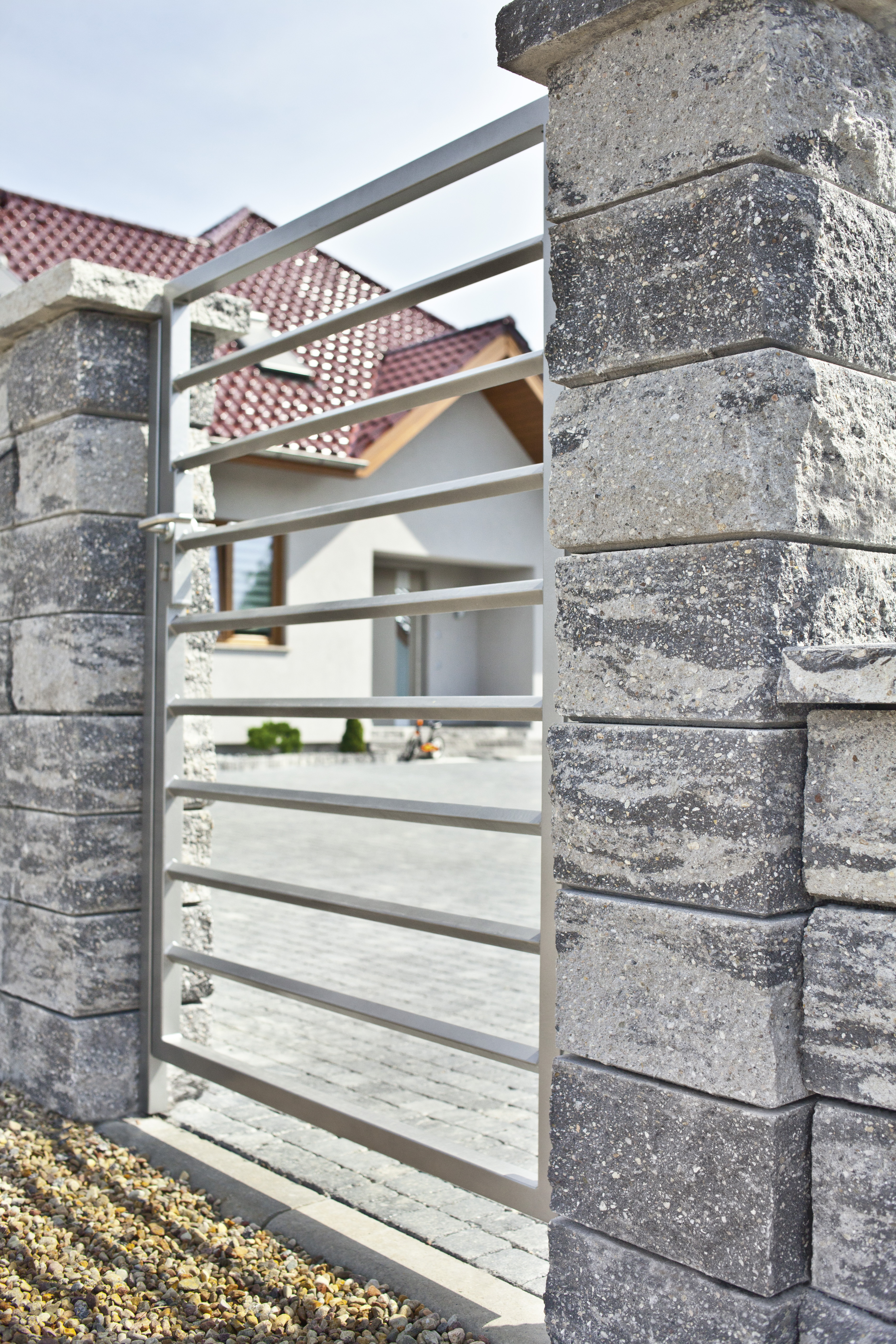 Pustak ścienno-cokołowy 20x19.5x19 cm 3stronnie łupany Onyx Ziel-Bruk - 10