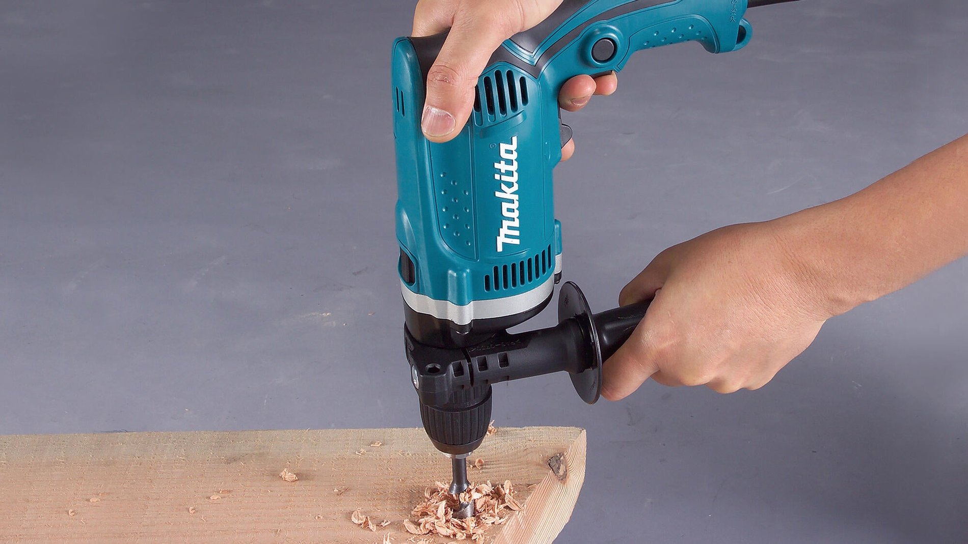 MAKITA DHP486RTJ - Taladro percutor motor Brushless 18V LXT 130Nm 2 baterías  5Ah Makpac