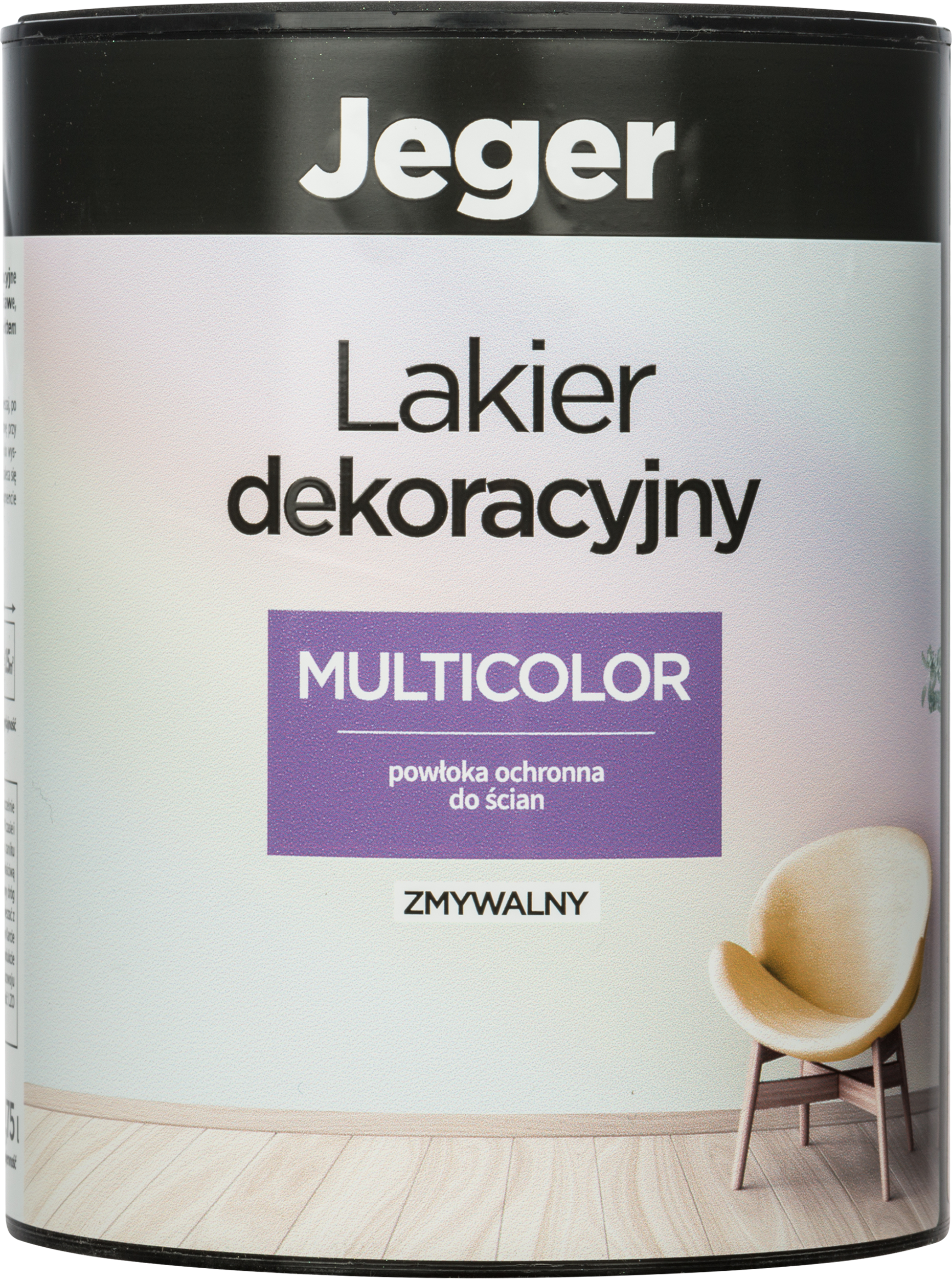 Lakier dekoracyjny MULTICOLOR 0.75 l Zmywalny JEGER - 2