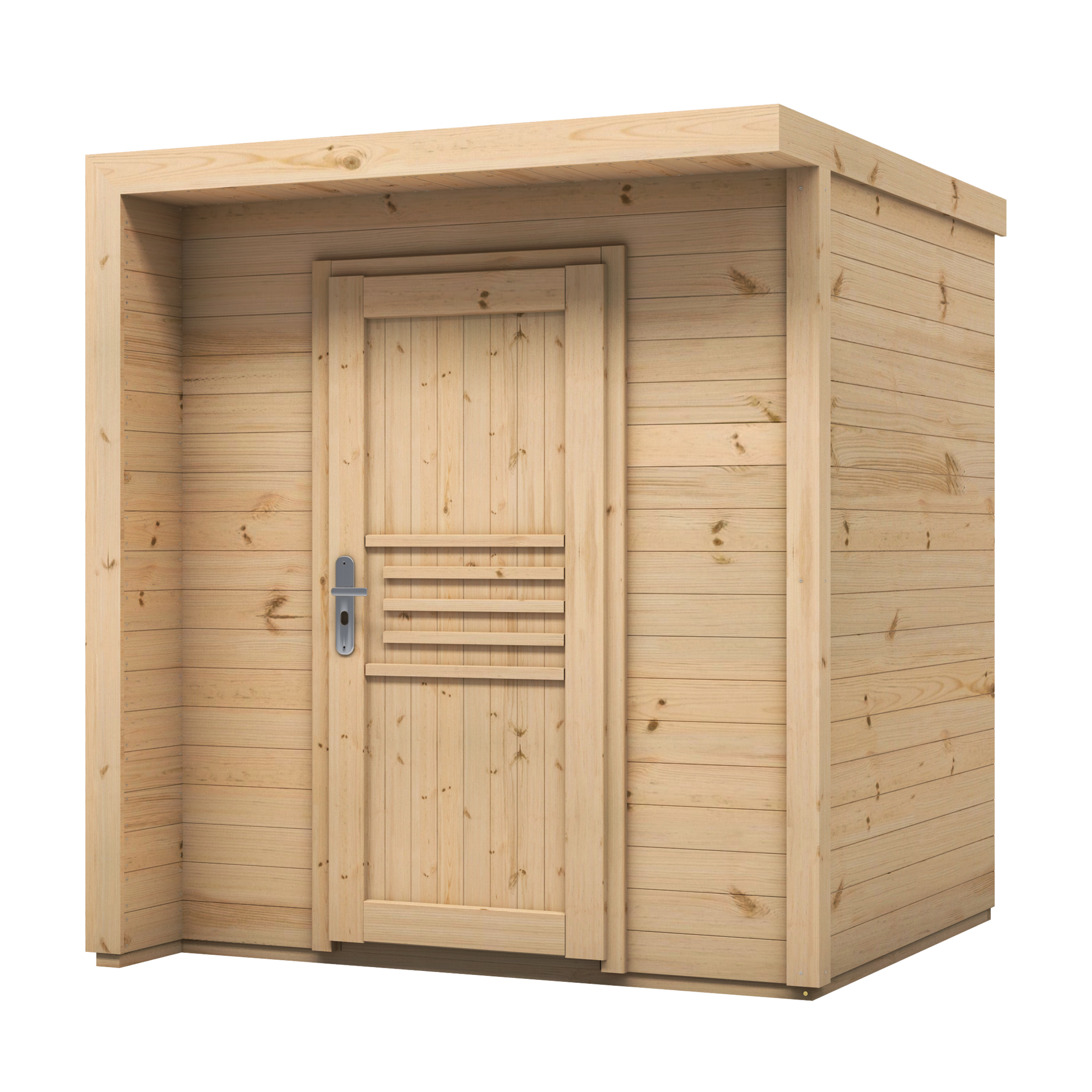 Domek narzędziowy drewniany Bratek Bis z podłogą 200x202x229cm Megiw