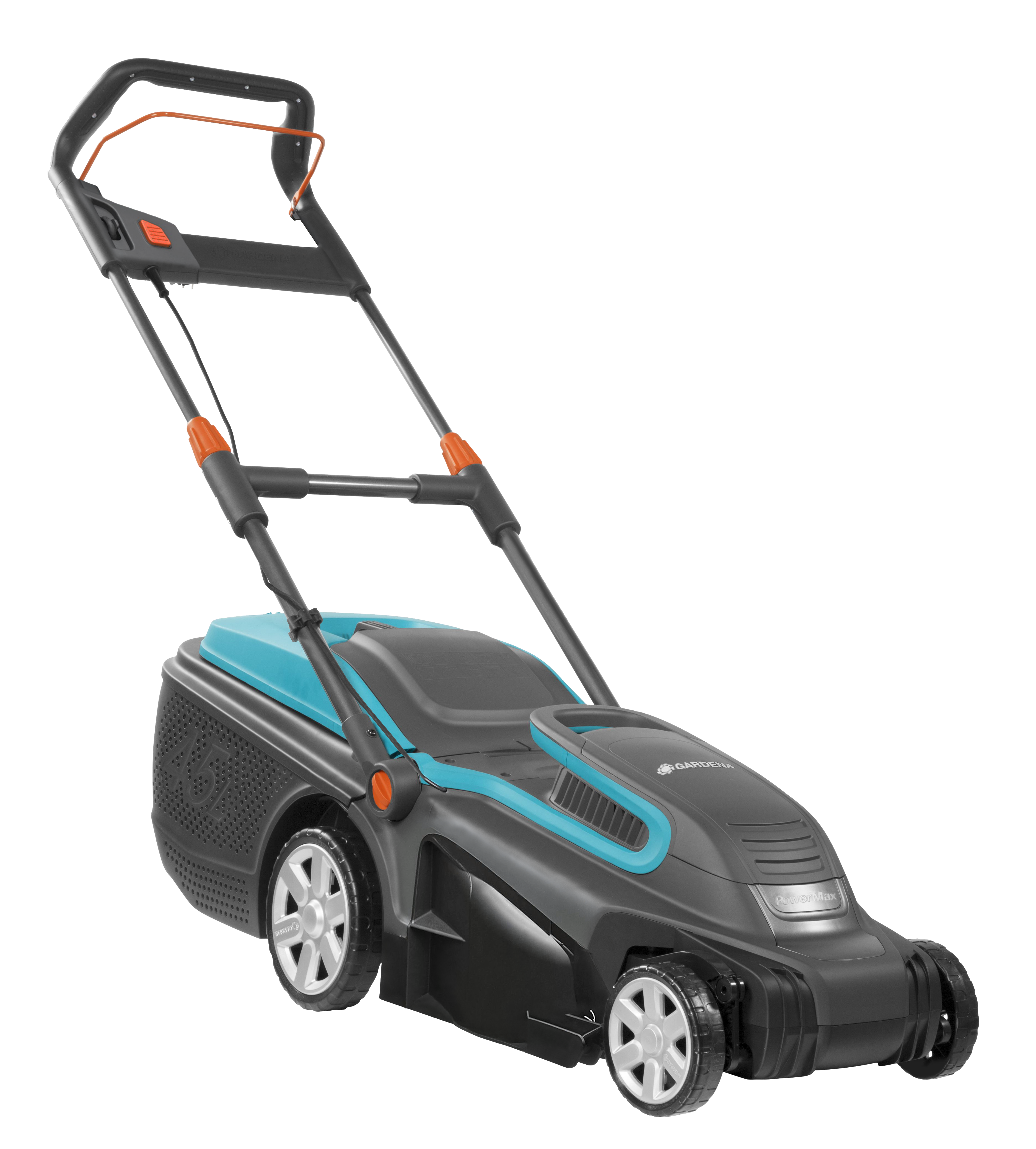 Tagliaerba Elettrico PowerMax - 1200 W, Larghezza Taglio 32 Cm, Sacco 30 L - Foto 7