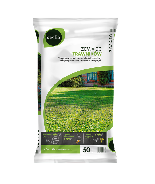 Ziemia do trawników 50l Geolia