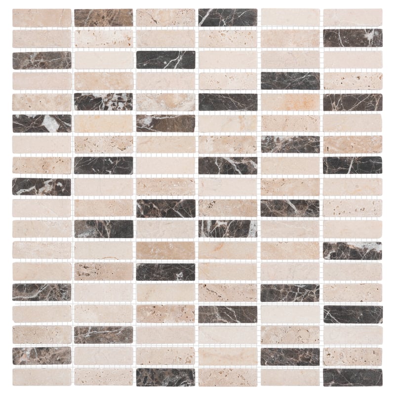 Mozaika Emperator Trawertyn 1.5 x 4.8 Marmara