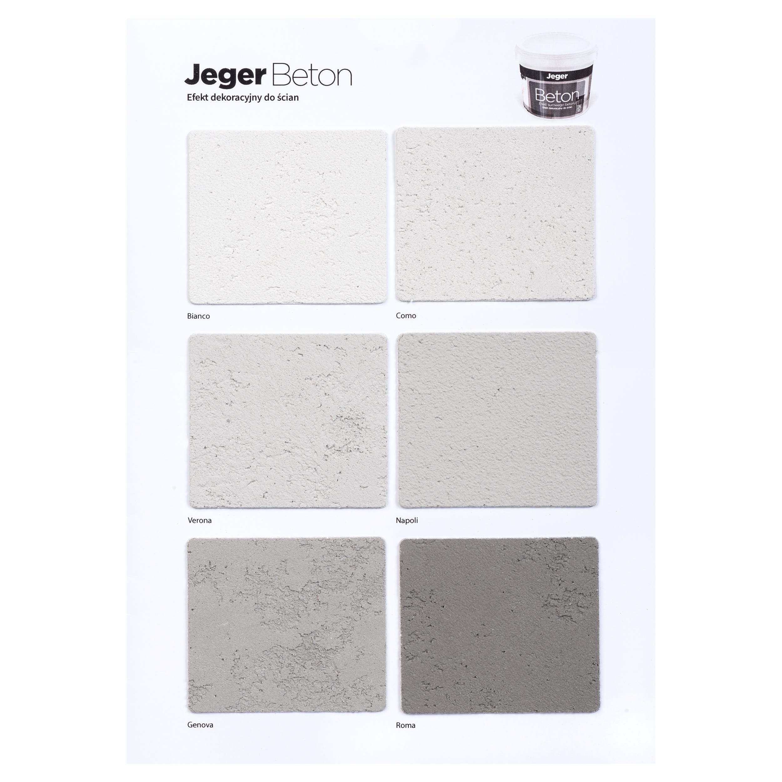 Wzornik efektu dekoracyjnego Beton Jeger - Leroy Merlin