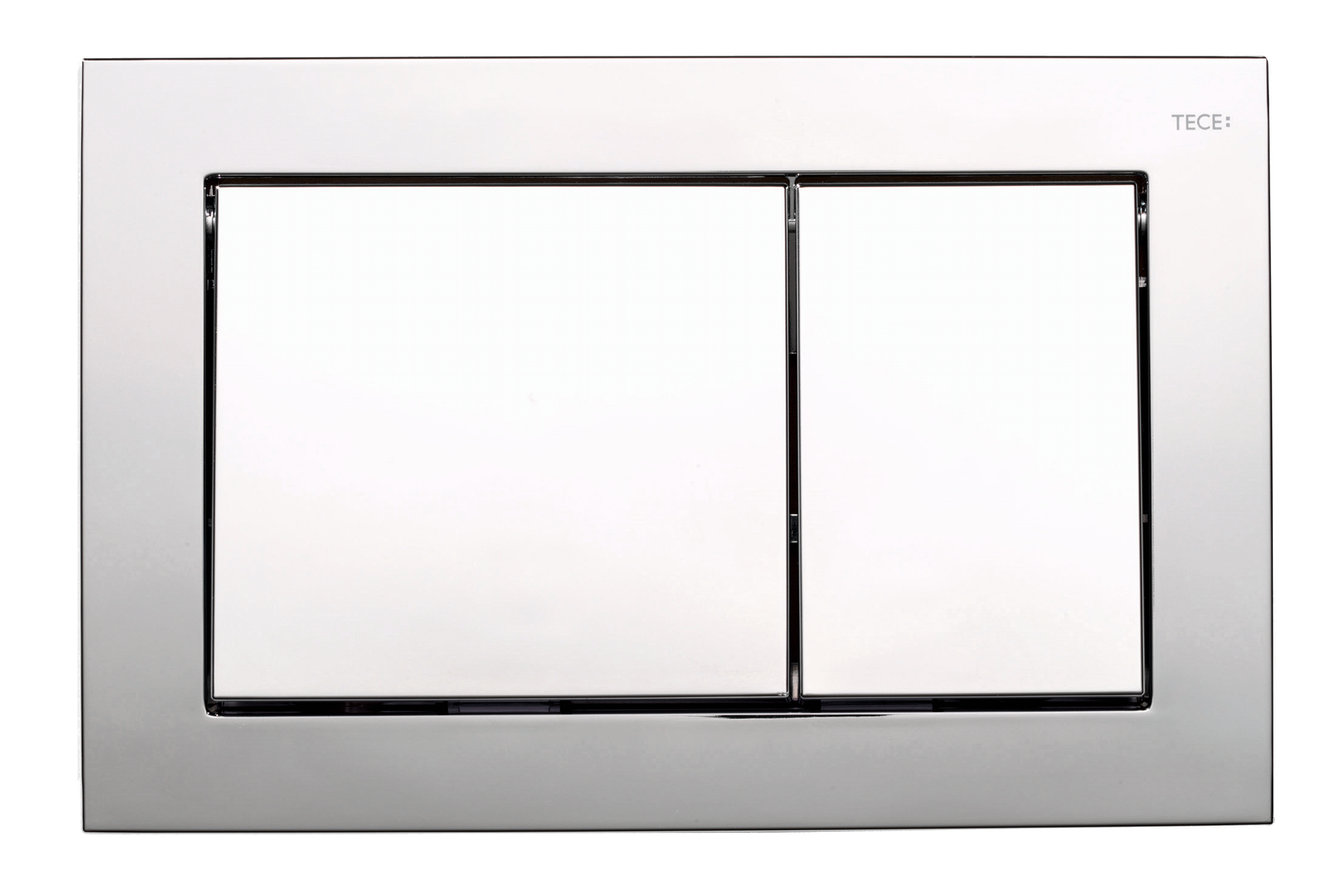 Przycisk spłukujący do stelaża Base chrom błyszczący Tece - 3