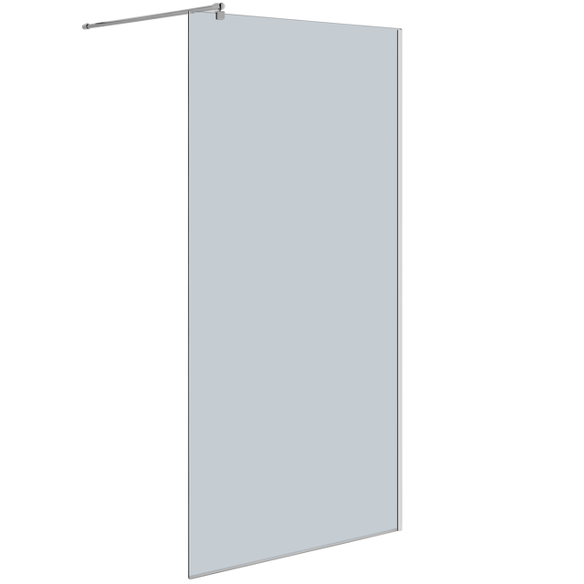 Kabina Walk-in Easy In 80x200 transparentna profil chromowany Sea-Horse