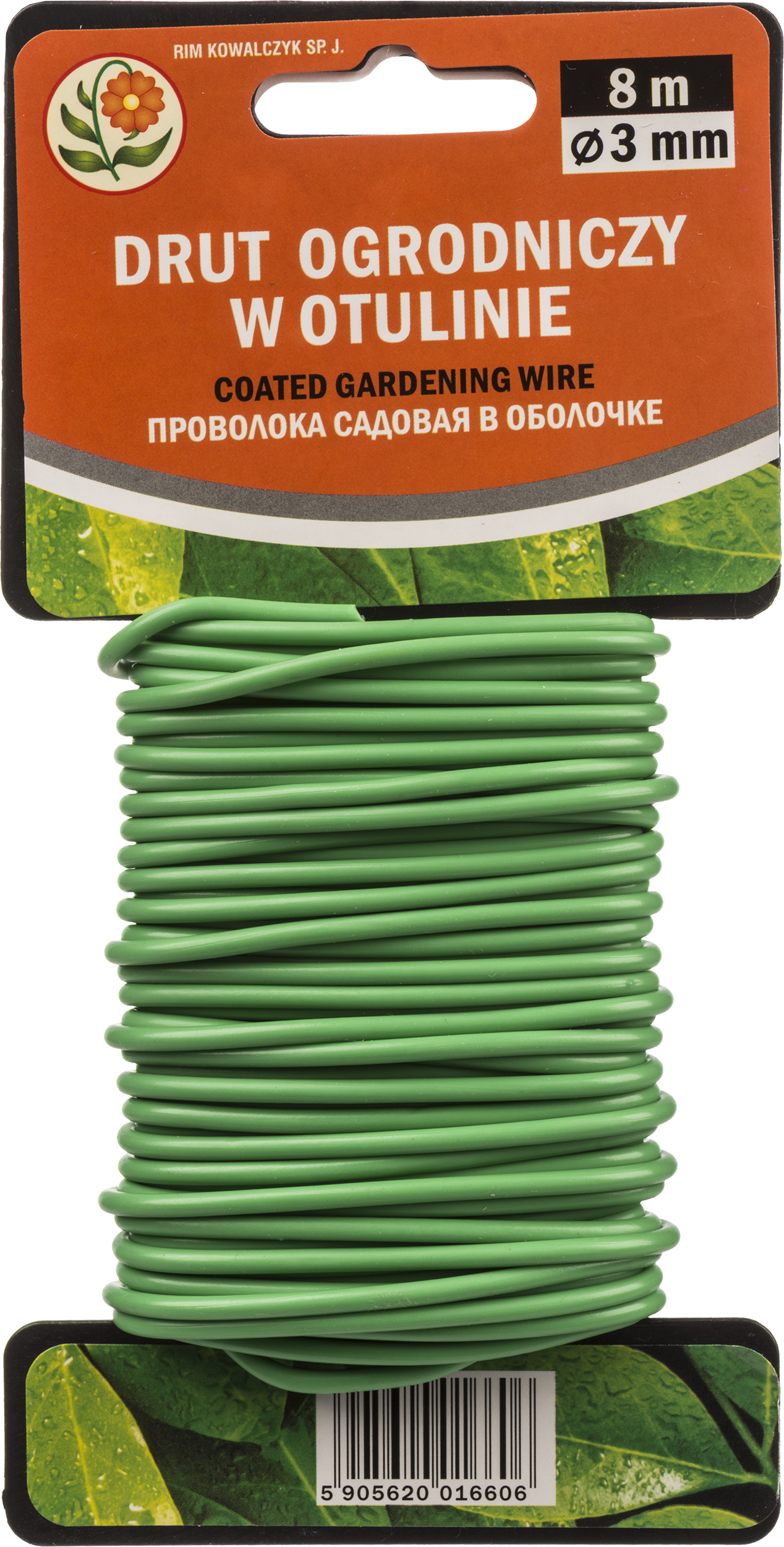 Drut ogrodniczy 3 mm x 8 m Rim Kowalczyk