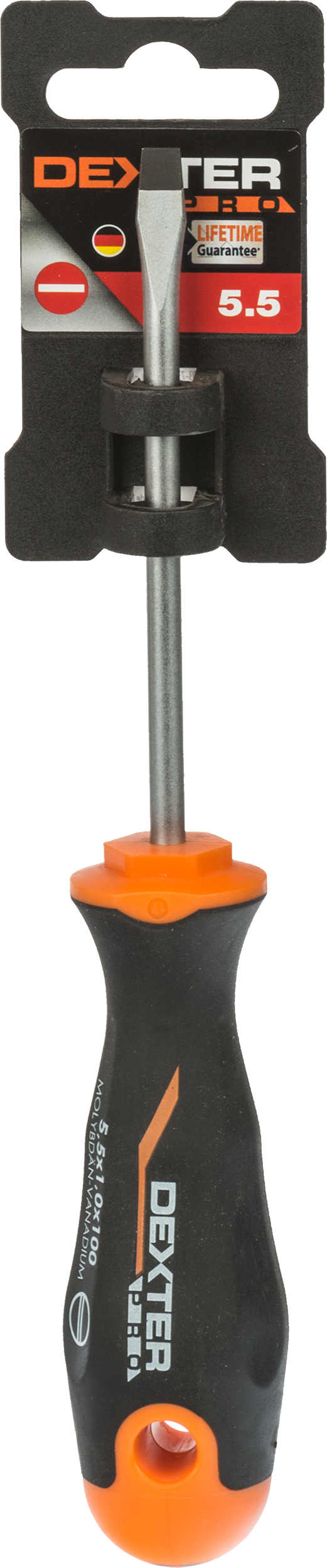 Destornillador sl DEXTER PRO  sl5.5 x  L 100 MM - 8
