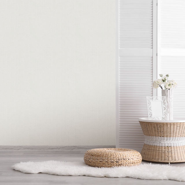 Tapeta Loistaa jasnoszara winylowa na flizelinie