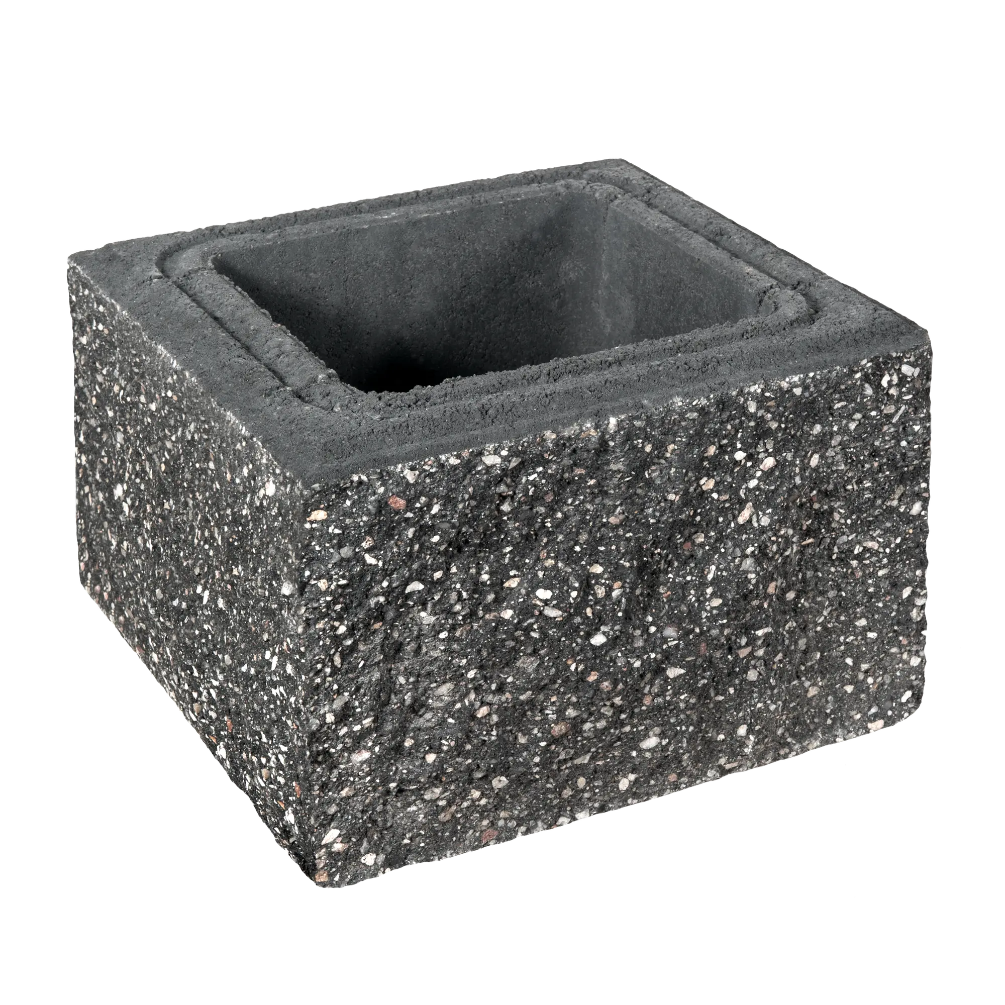 Pustak słupkowy 30x30x19 cm 4stronnie łupany Galaxy Ziel-Bruk
