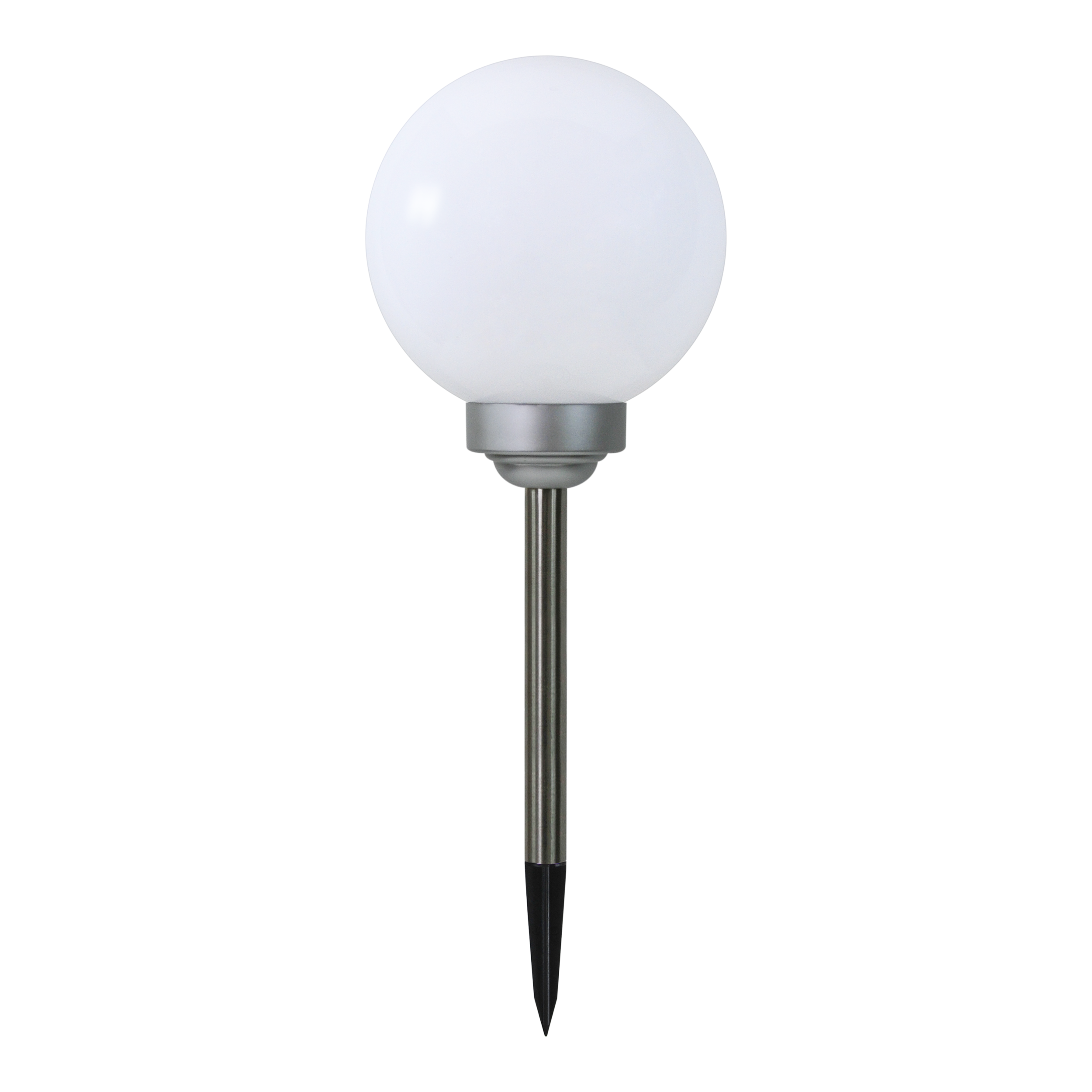 Lampa wbijana solarna KULA RGB IP44 biała POLUX