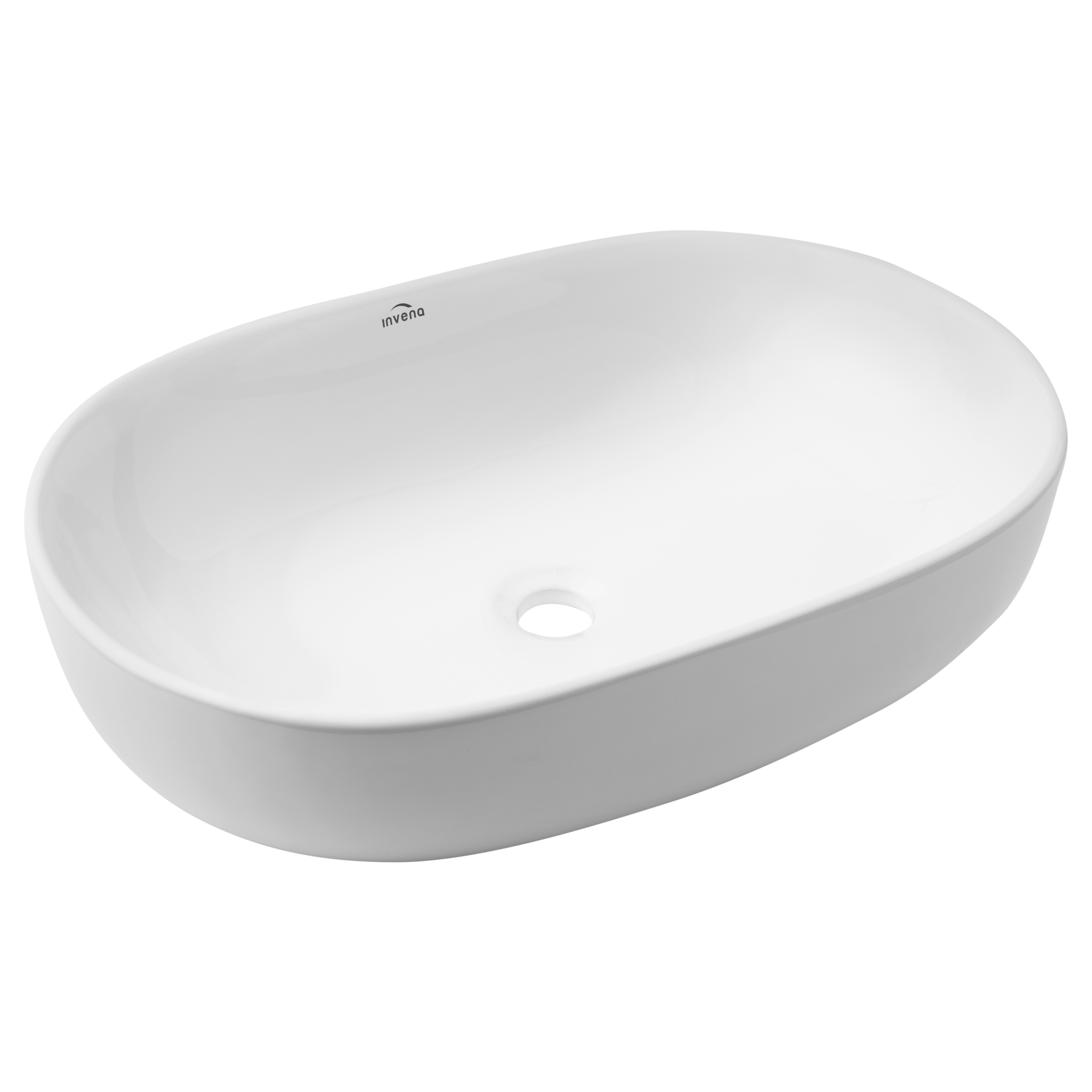 Umywalka ceramiczna nablatowa Teja 60 Invena - 23