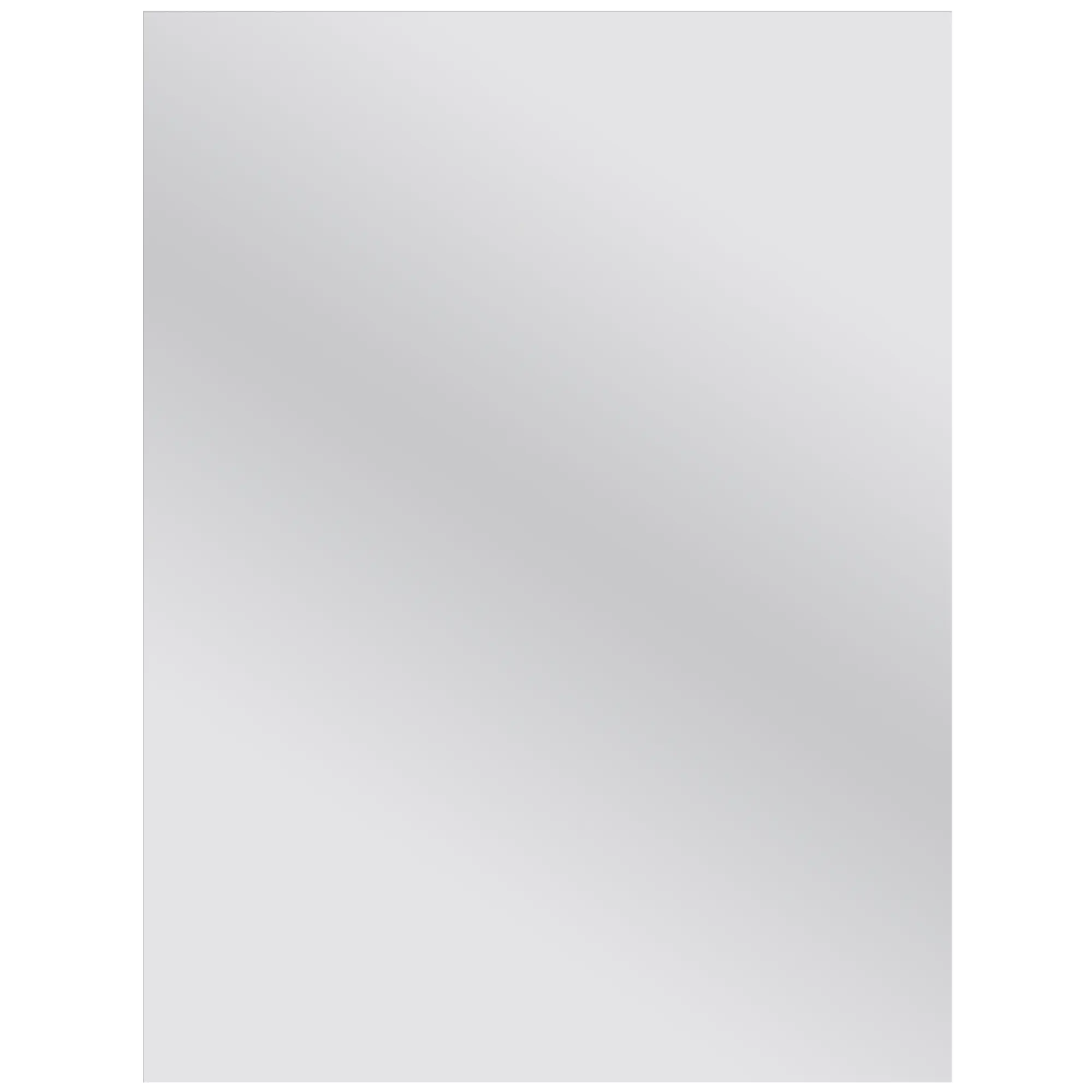 Lustro łazienkowe bez oświetlenia SZLIFOWANE 60 x 45 cm SENSEA - 2