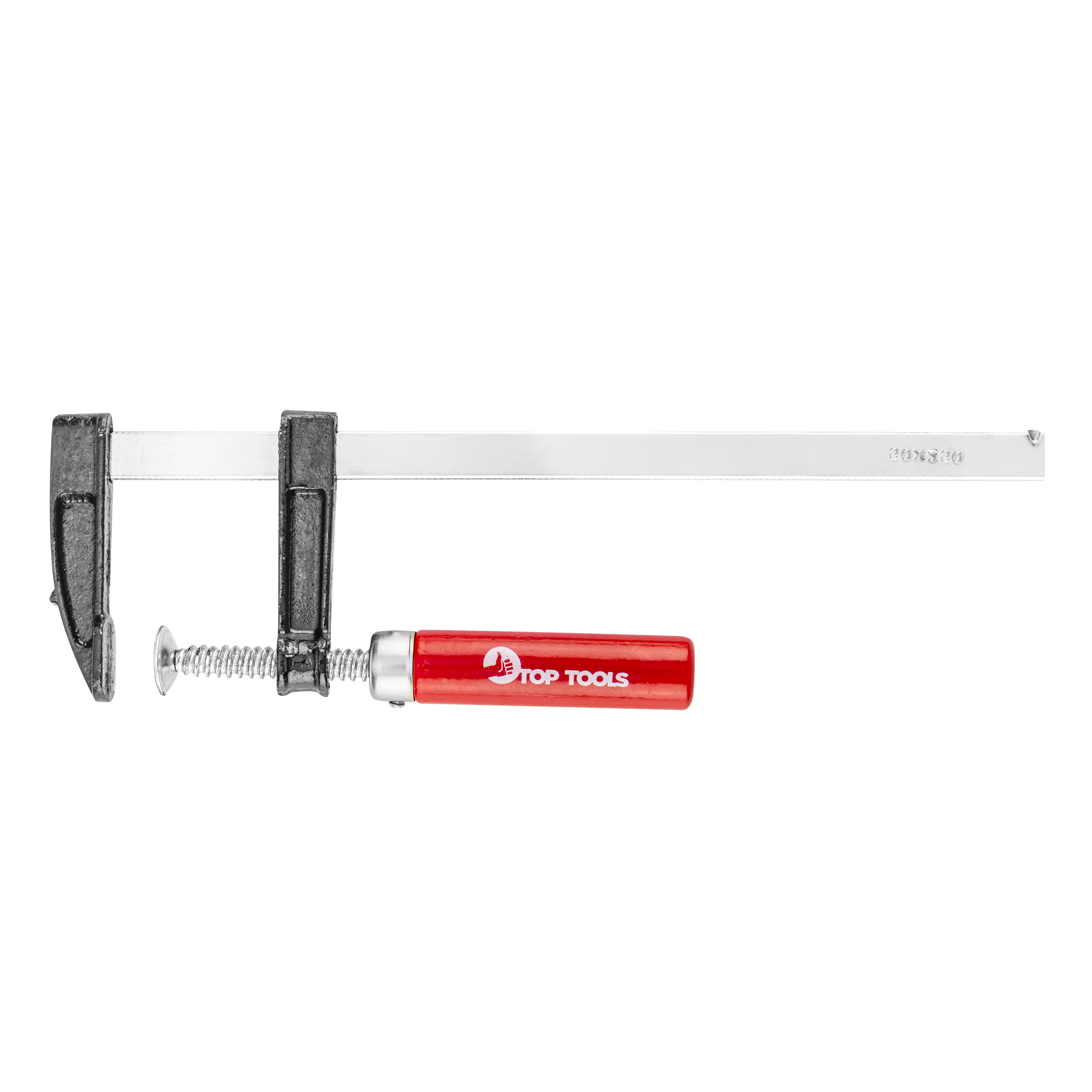 Ścisk stolarski Typ F 50 x 250 mm 12A202 Top Tools