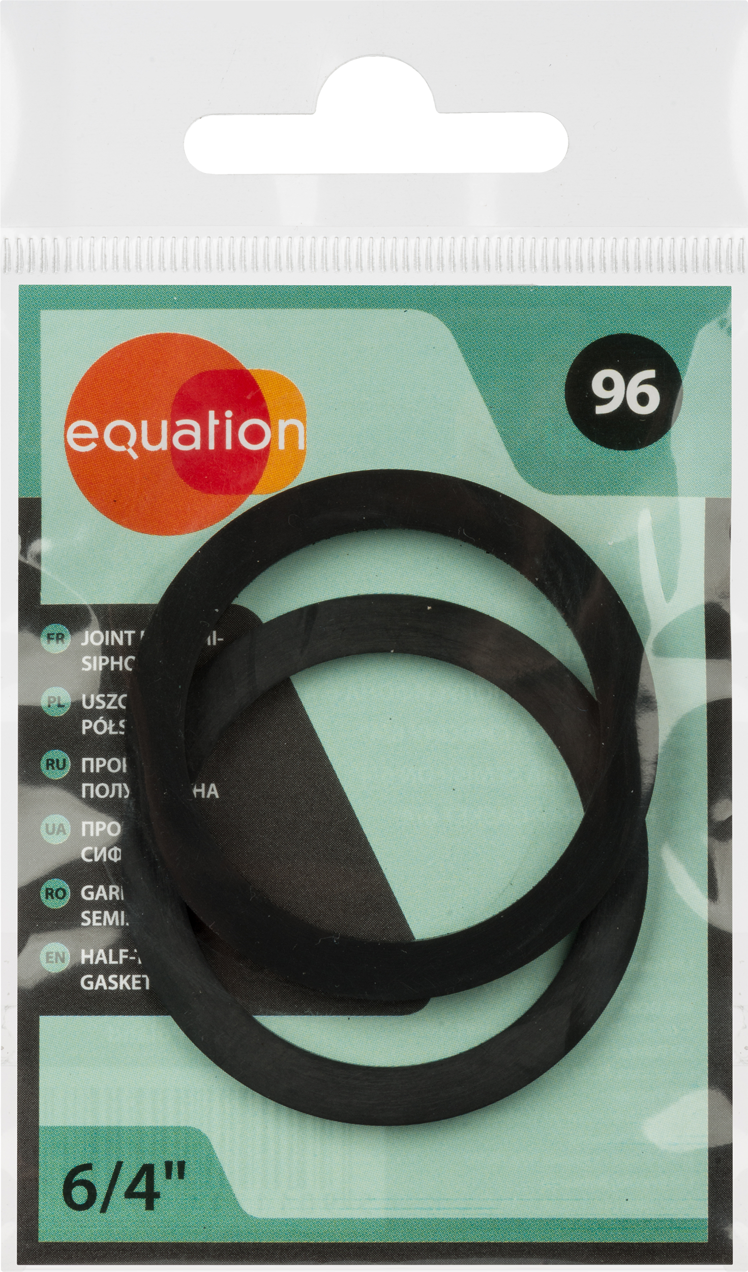 uszczelka płaska uszczelka syfonu bez spustu 6/4