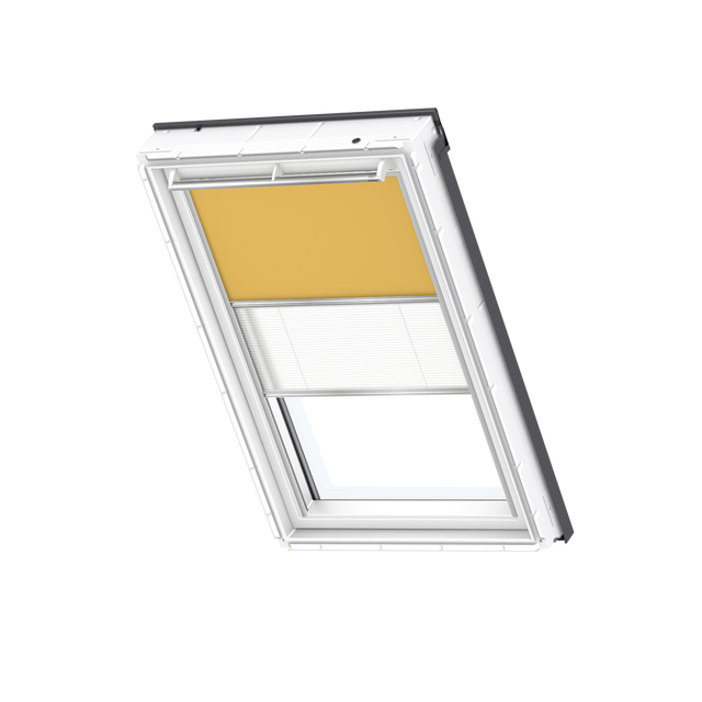 Roleta zaciemniająca do okna dachowego DFD MK06 4564S Pomarańczowa 78 x 118 cm Velux