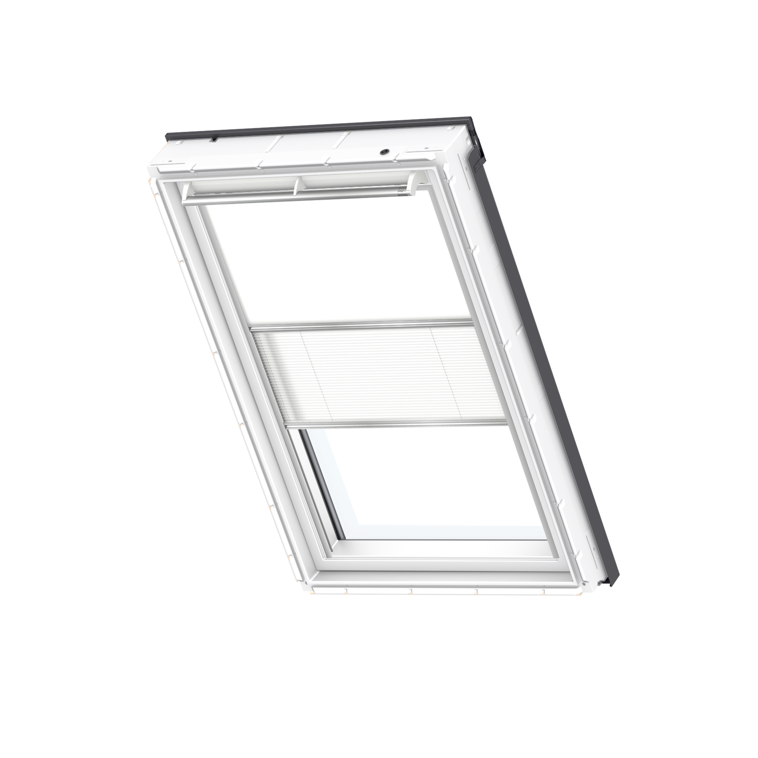 Roleta zaciemniająca do okna dachowego DFD MK08 1025S Biała 78 x 140 cm Velux
