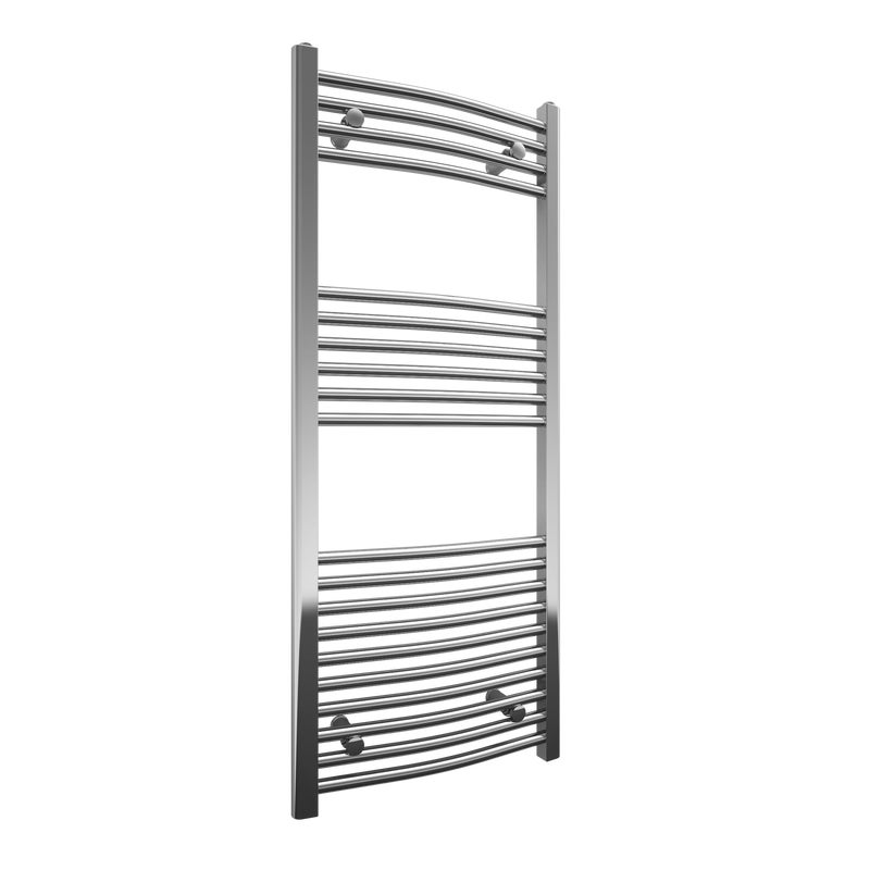 Grzejnik LEO ARC 120x50 cm Chrom D 318W Roz 45.5cm 10 Bar TERMA