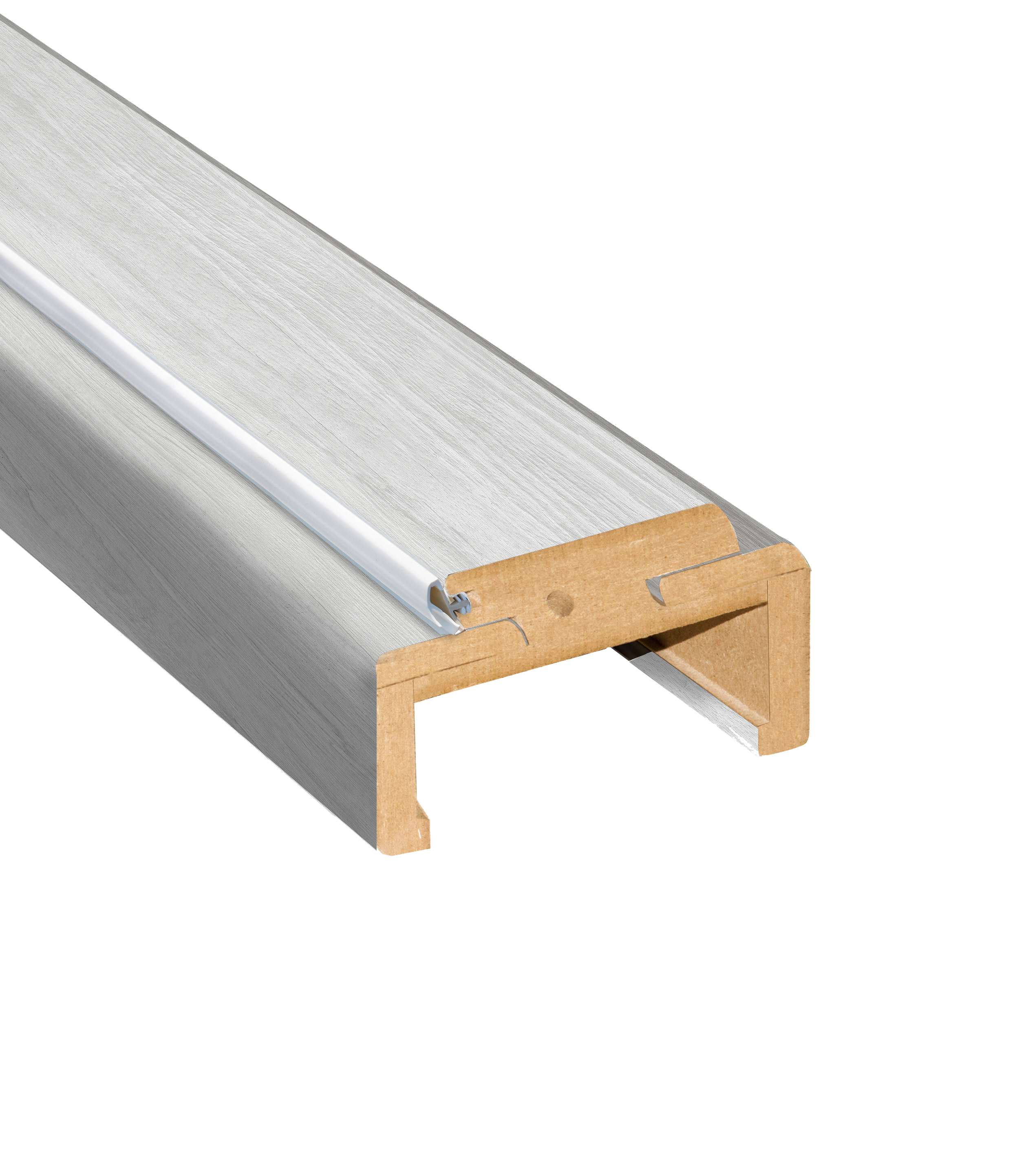 Belka górna ościeżnicy regulowanej 90 Dąb arctic 220 - 260 mm Artens