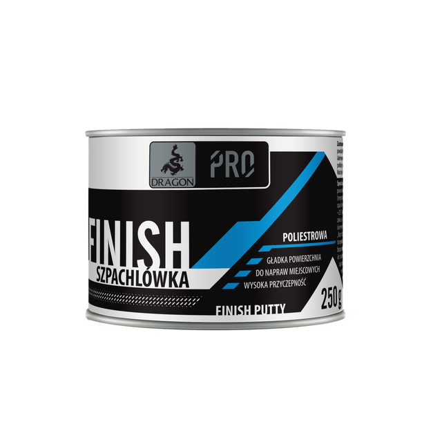 Szpachlówka poliestrowa FINISH 250 g DRAGON PRO