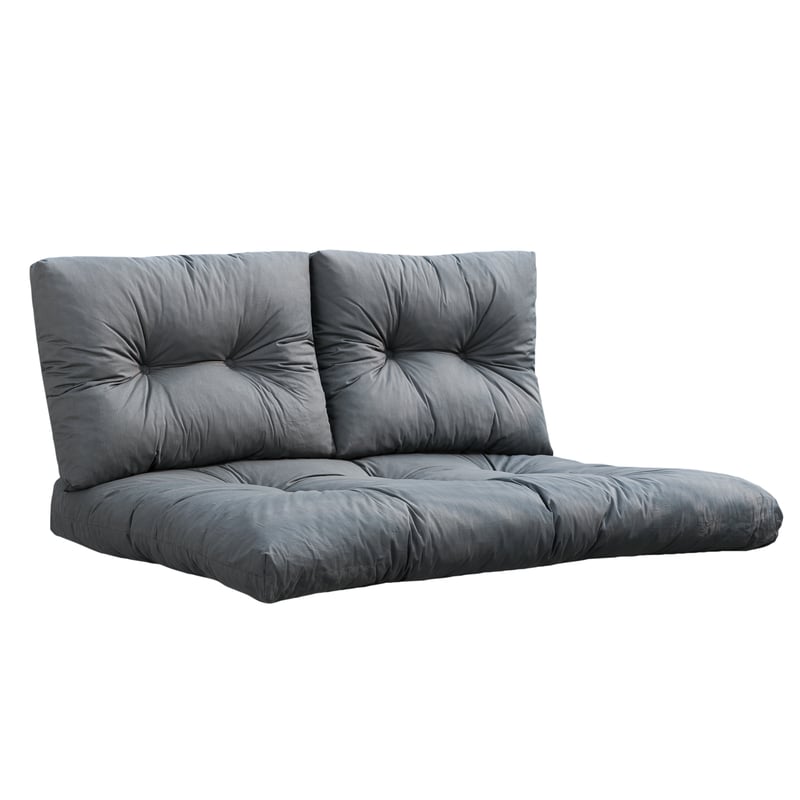 Poduszki na meble z palet 120x80x12 cm Termi szare Patio