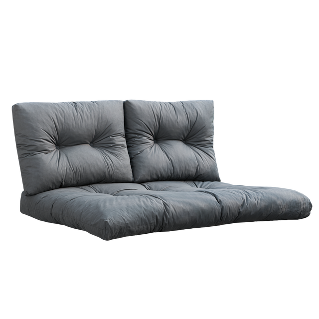 Poduszki na meble z palet 120x80x12 cm Termi szare Patio