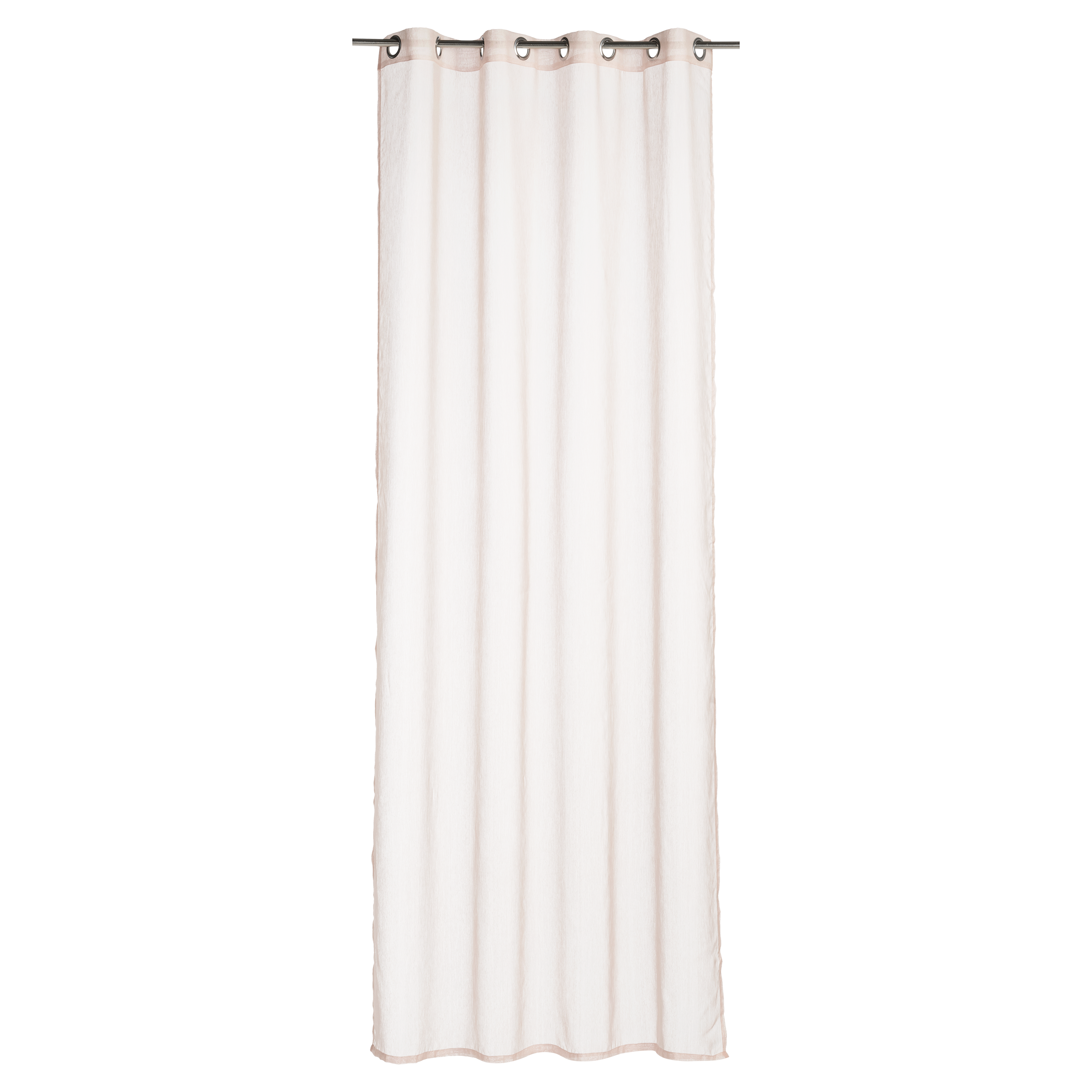 Firana na przelotkach Softy 140 x 260 cm różowa Inspire - 12