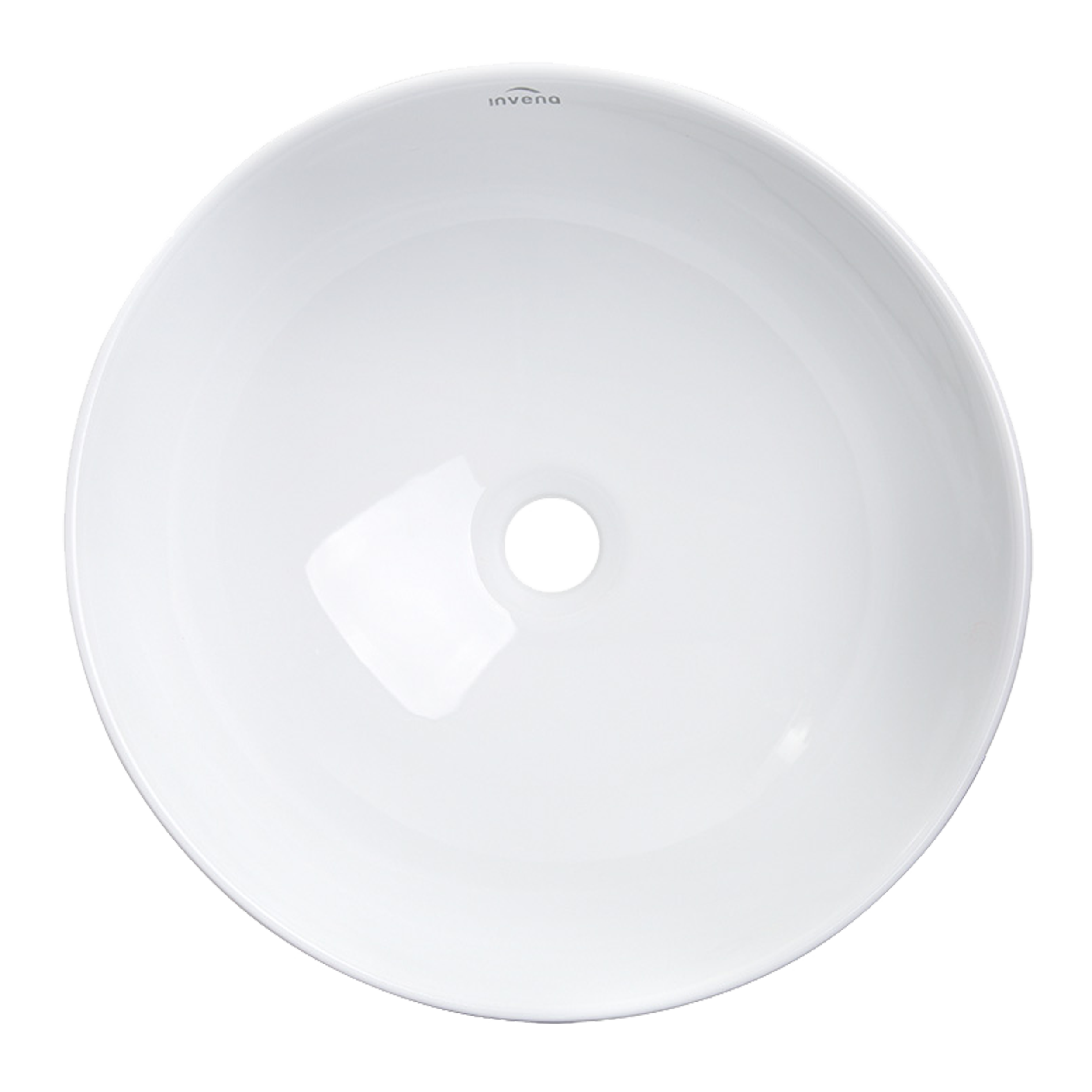 Umywalka ceramiczna nablatowa Dokos 40 Invena - 7