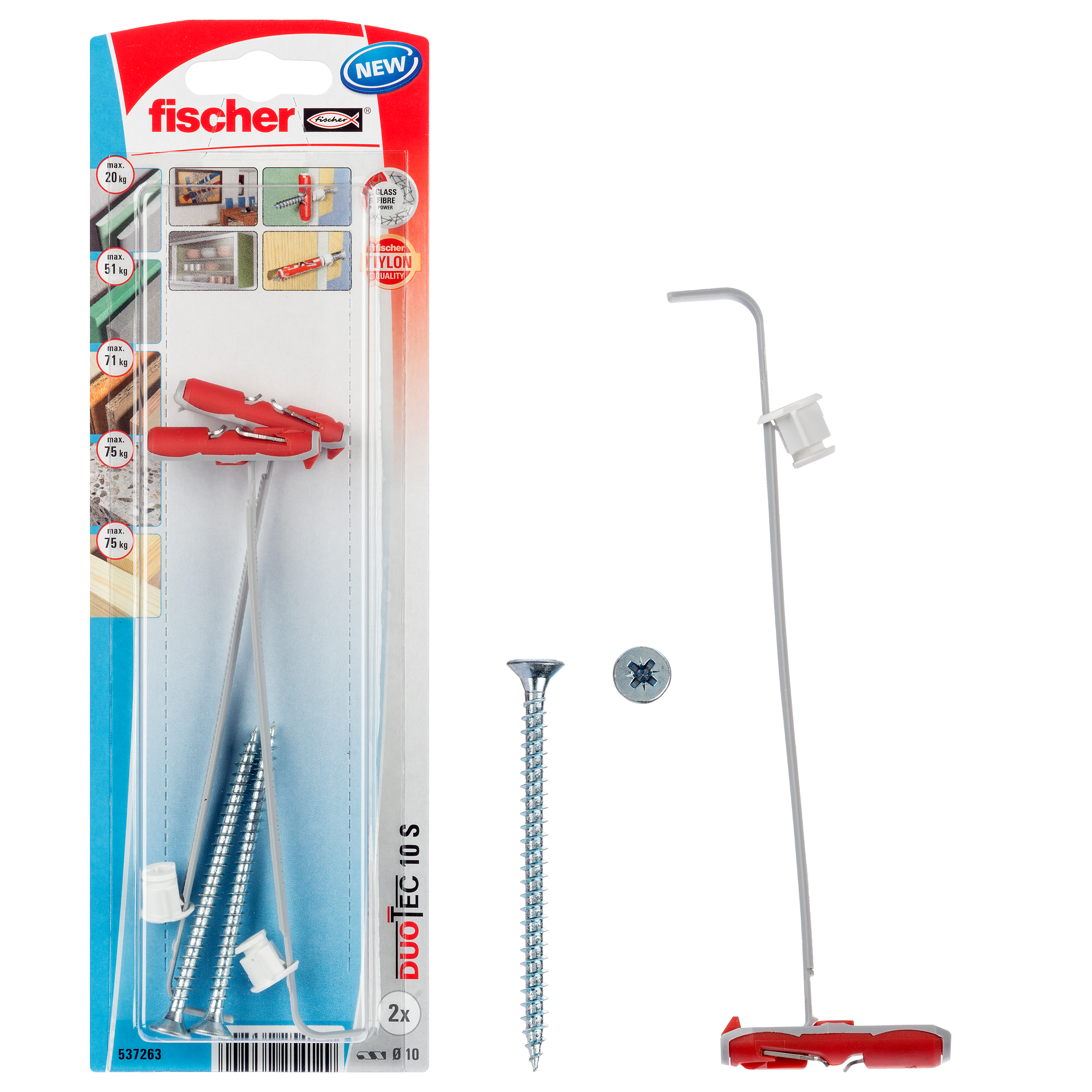 2 buchas com parafuso MULTIMATERIAL D10X39MM - 6