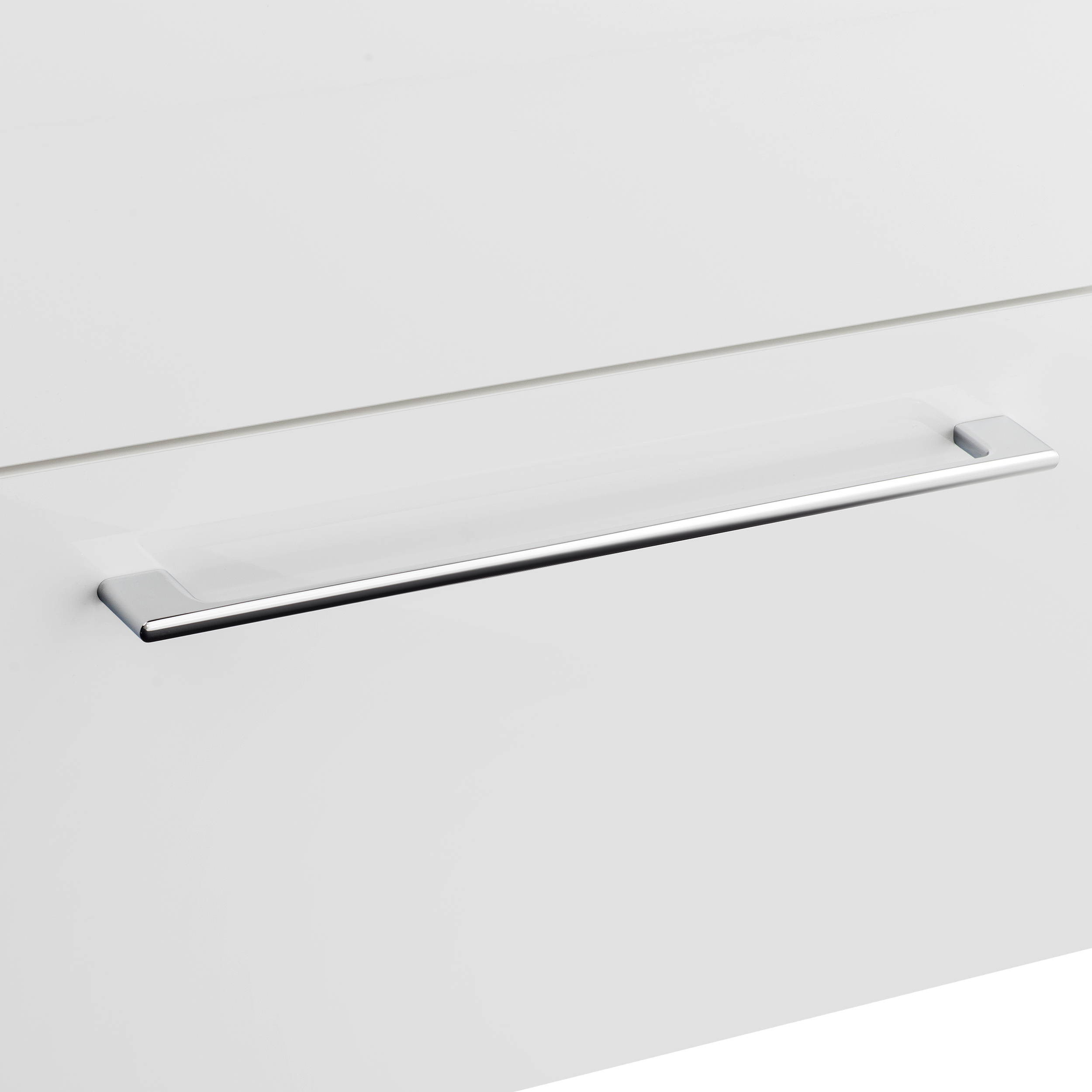 Mobile da bagno sospeso sotto lavabo L 60 x H 58 x P 35 cm bianco lucido, 2 cassetti SENSEA Remix - 3