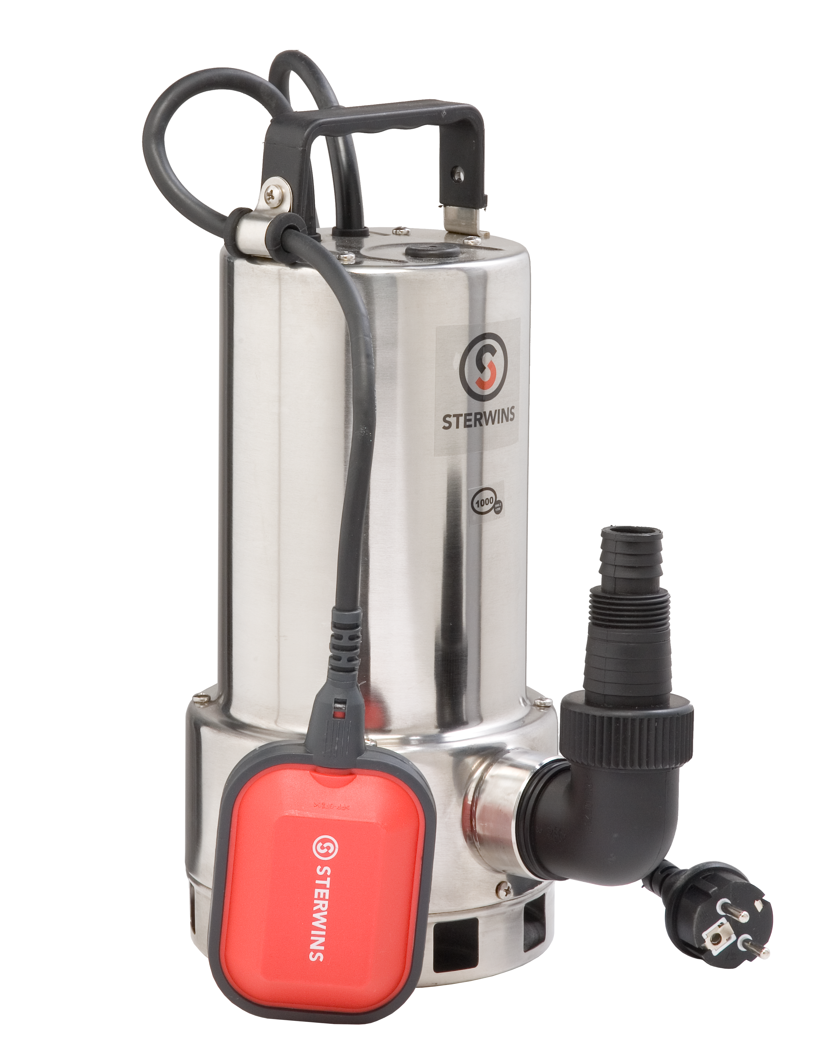 Bomba de achique sterwins de 1000 w y caudal máximo de 18000 l/h