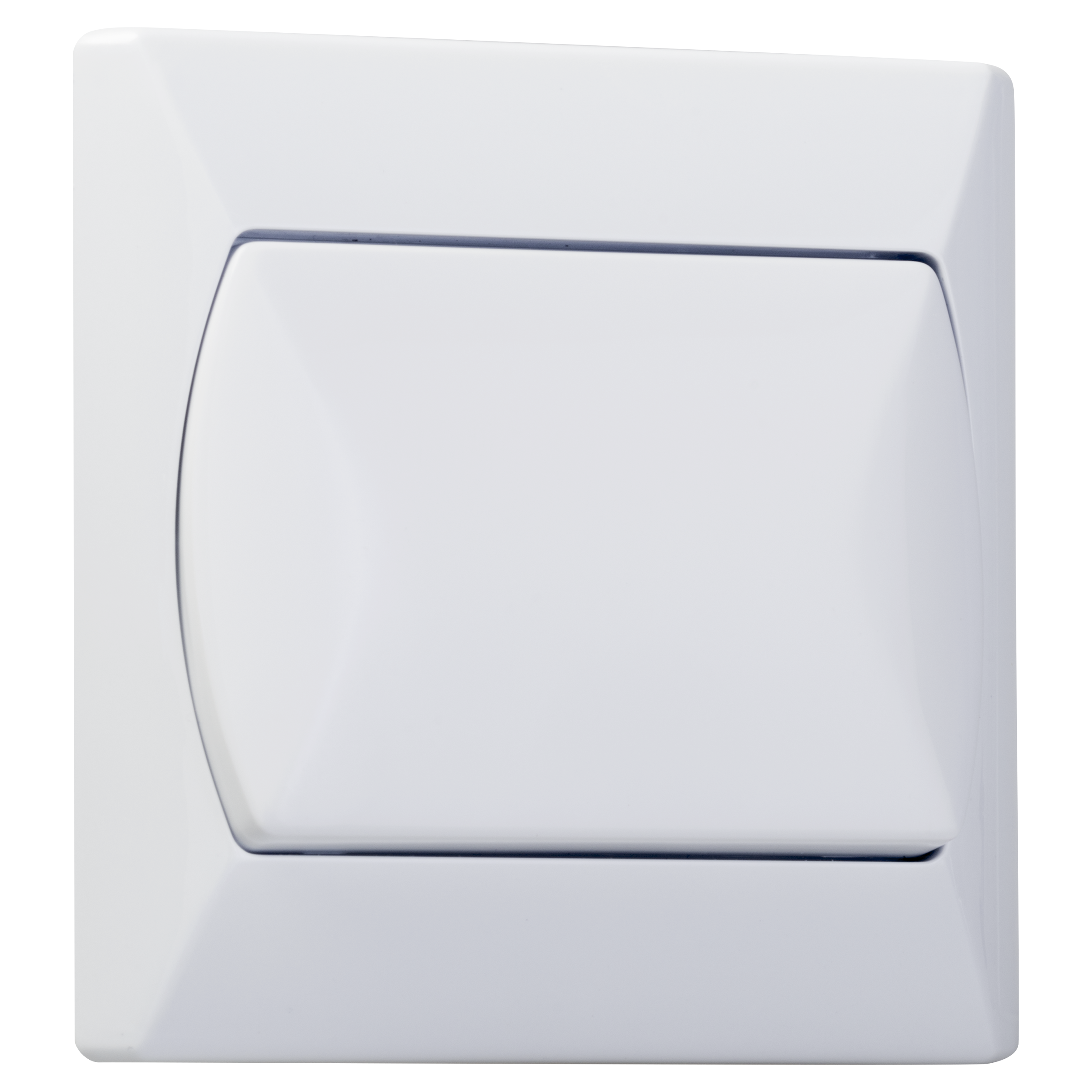 Włącznik pojedynczy AKCENT Biały OSPEL - 12