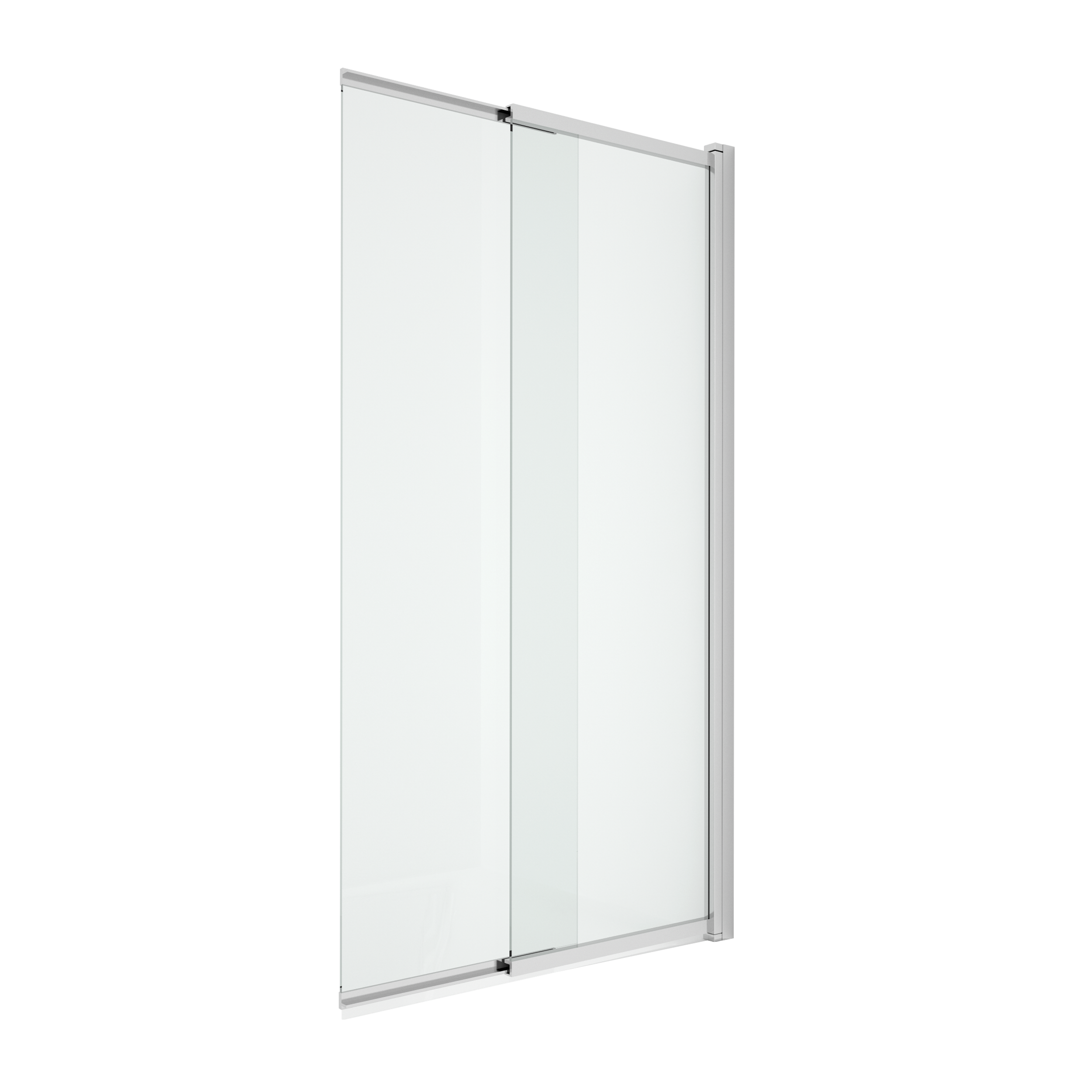 Parawan nawannowy Skate 150x84 cm chrom Wellneo