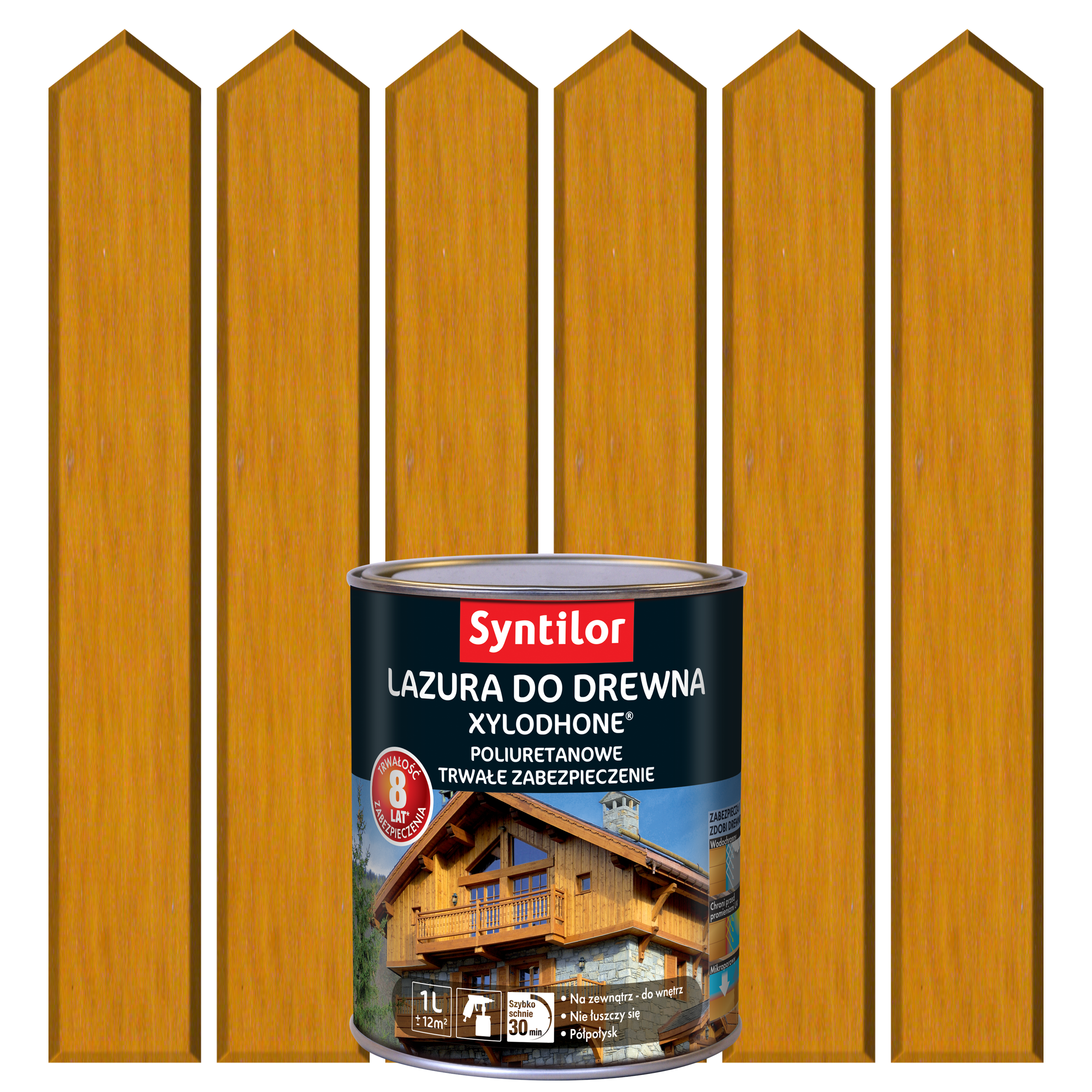 Lazura do drewna XYLODHONE HP 1 l Dąb złocisty SYNTILOR