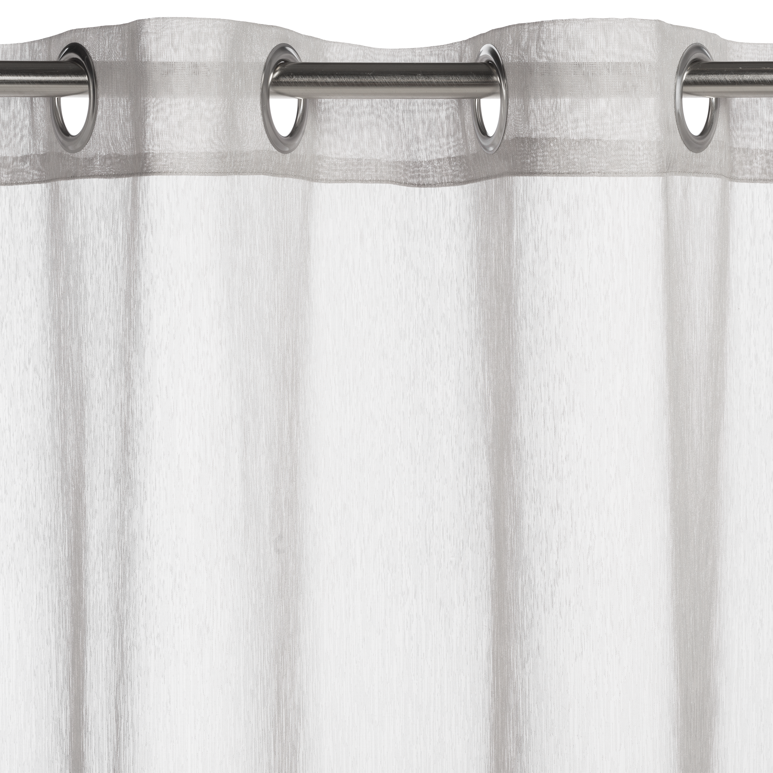 Firana na przelotkach Softy 140 x 260 cm szara Inspire - 12