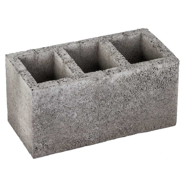Pustak wentylacyjny Trzykanałowy 52 x 24 x 24 cm Kom-Dym