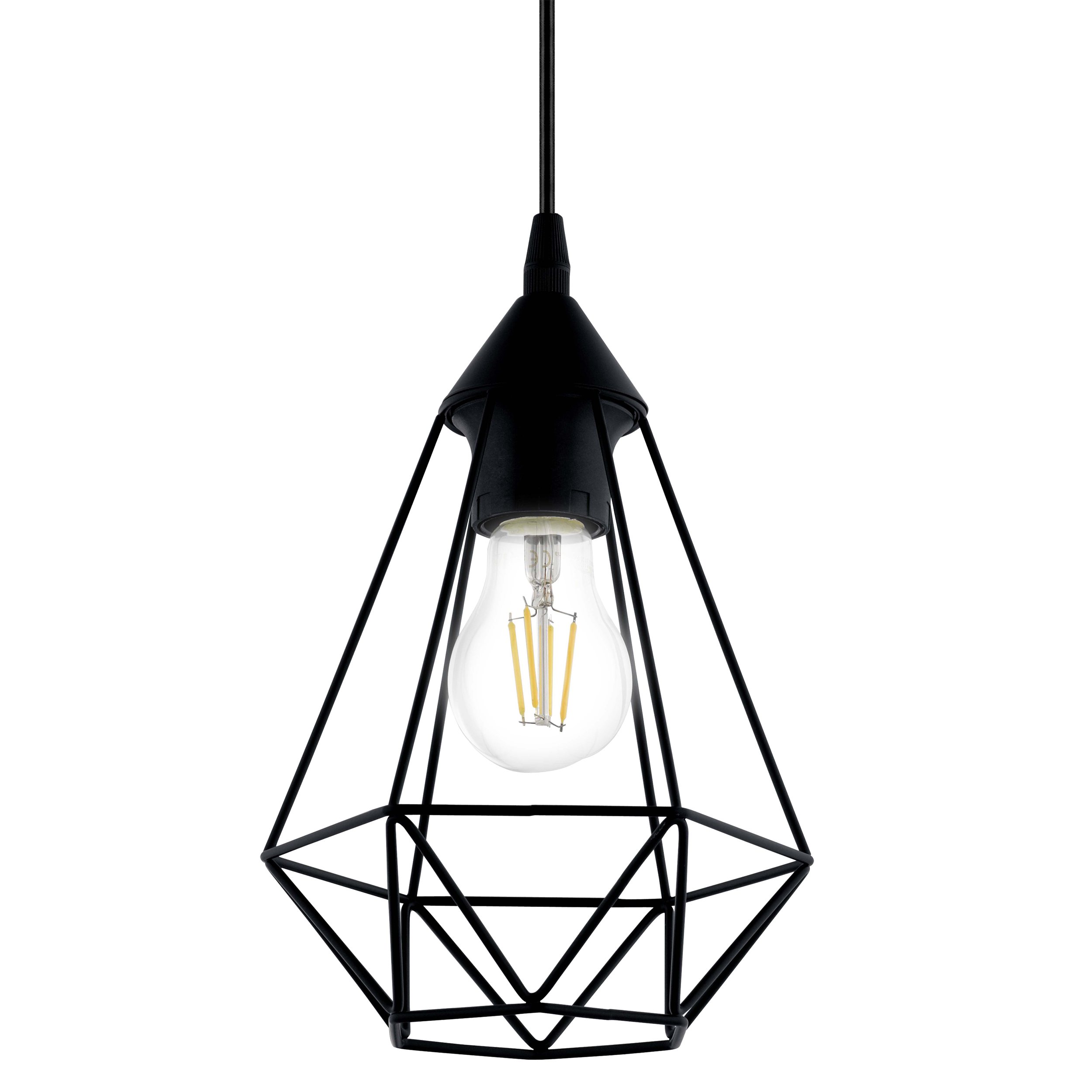 Lampa wisząca Byron czarna E27 Inspire - 2