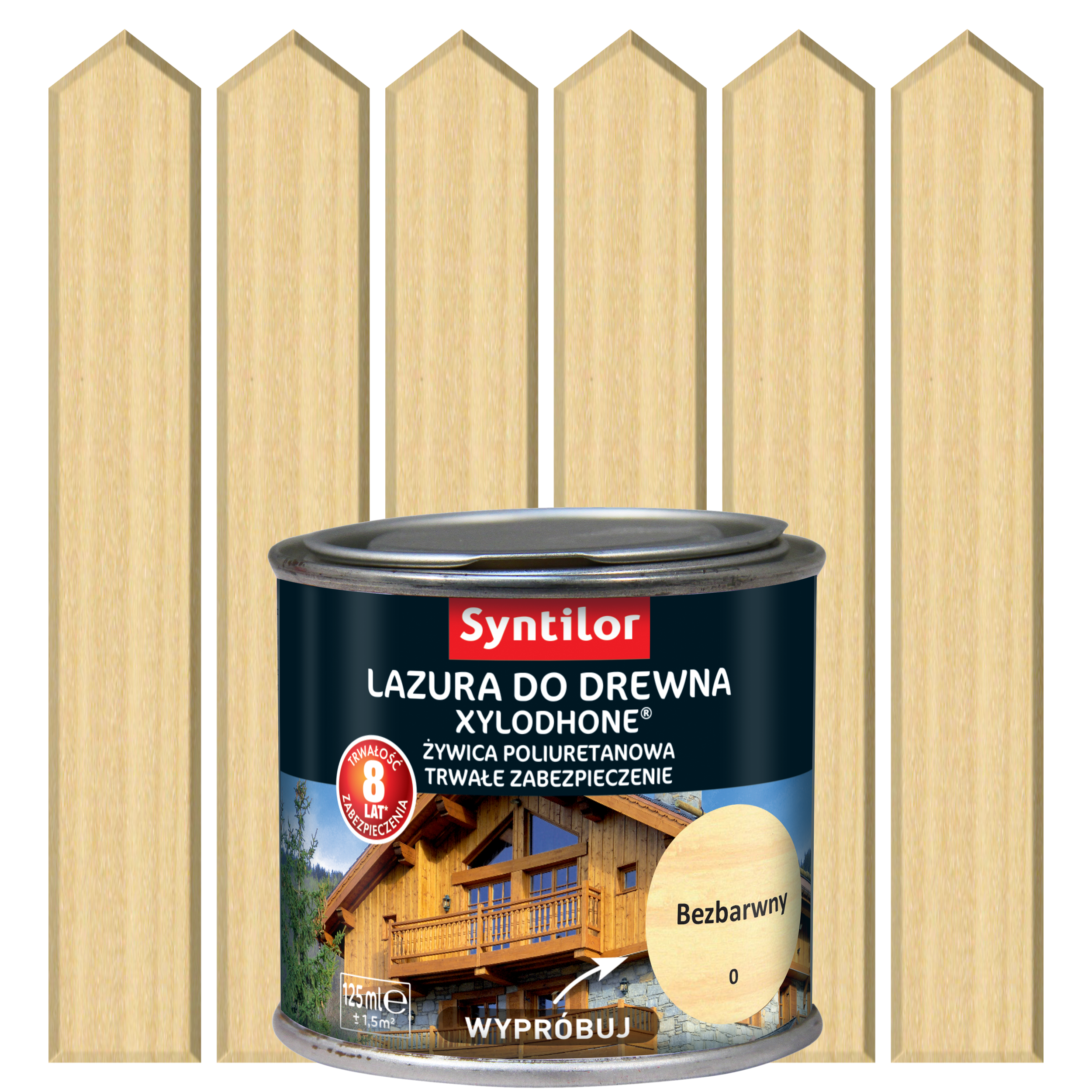 Lazura do drewna XYLODHONE HP 0.12 l Bezbarwny SYNTILOR
