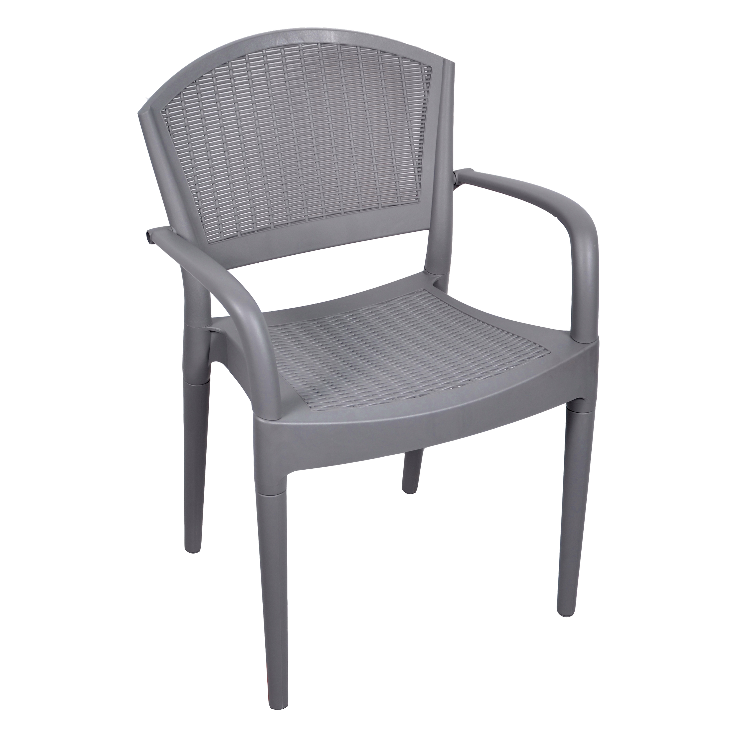 Krzesło ogrodowe Roma szare Ołer Garden