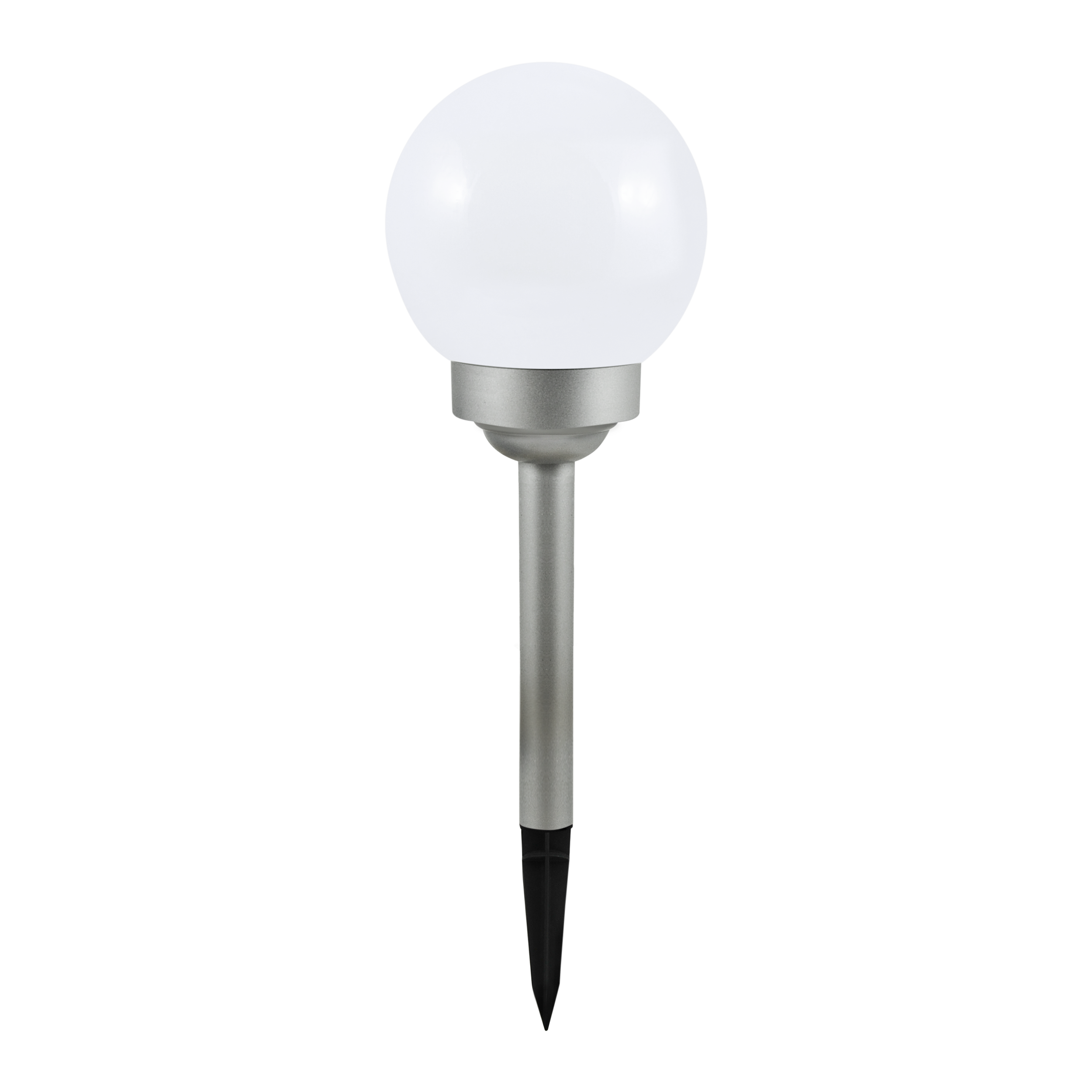 Lampa wbijana solarna KULA IP44 mleczna POLUX