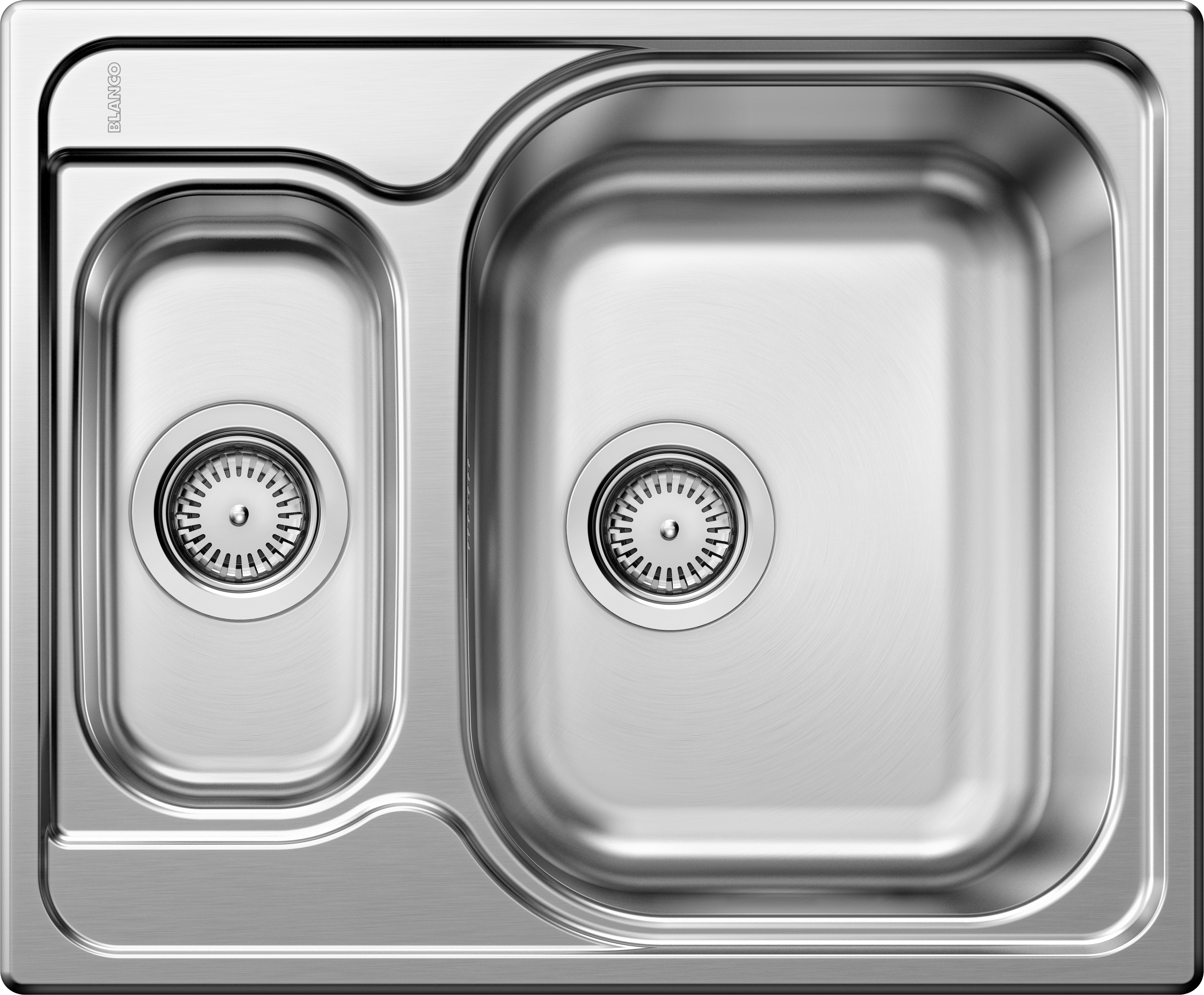 Zlewozmywak stalowy Lantos 6-IF Blanco