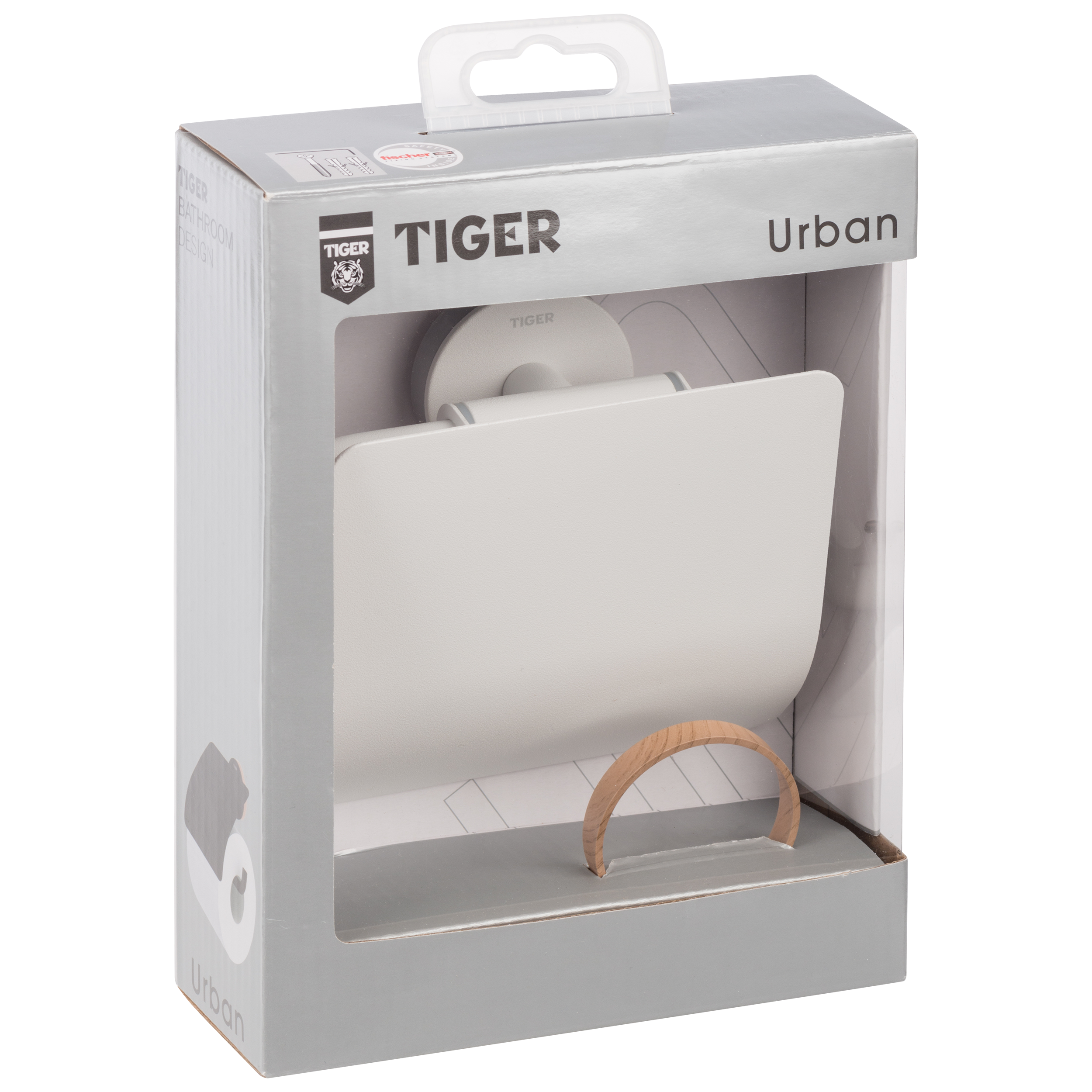 Uchwyt ścienny na papier toaletowy Urban Tiger - 8