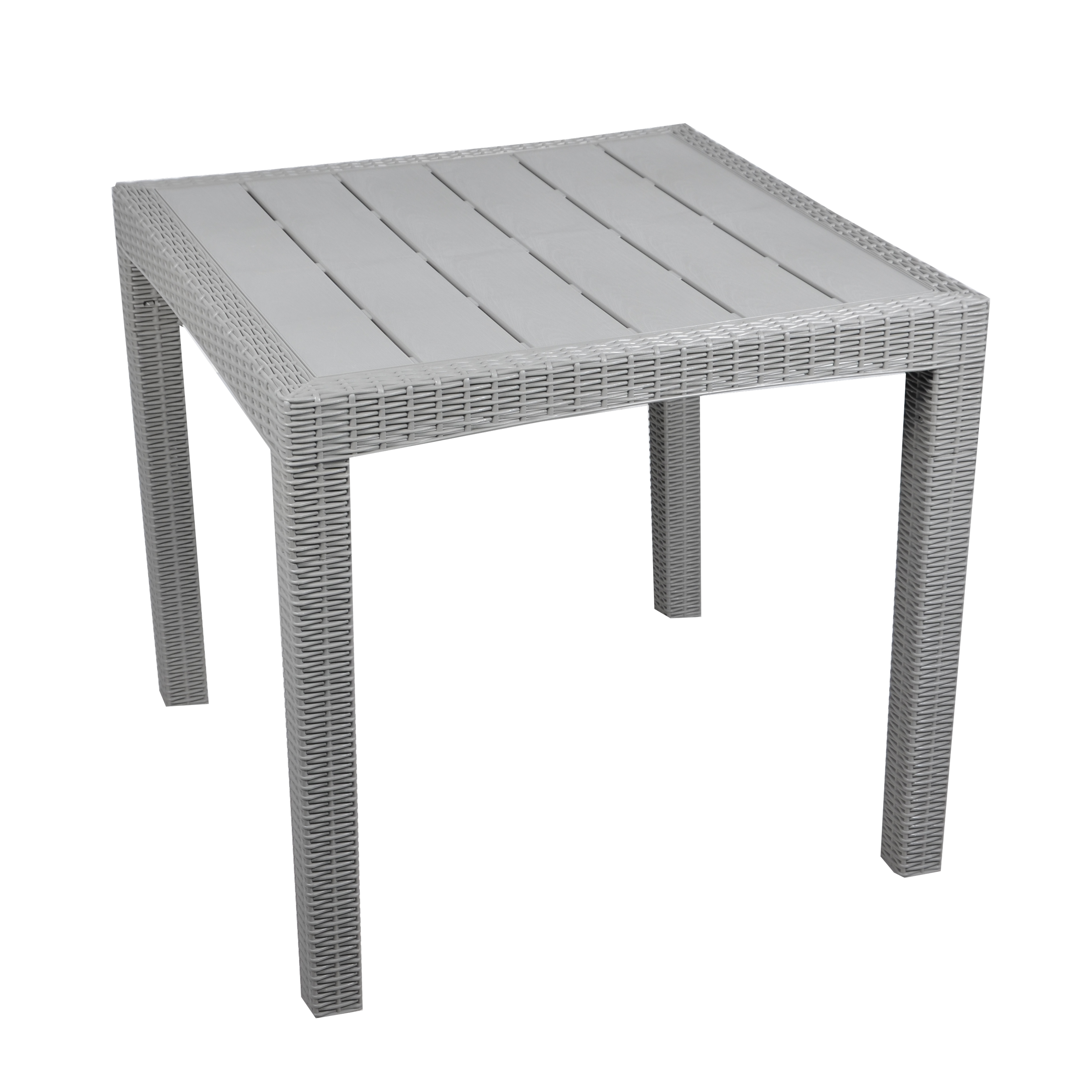 Stół ogrodowy Roma szary 80x80 cm Ołer Garden